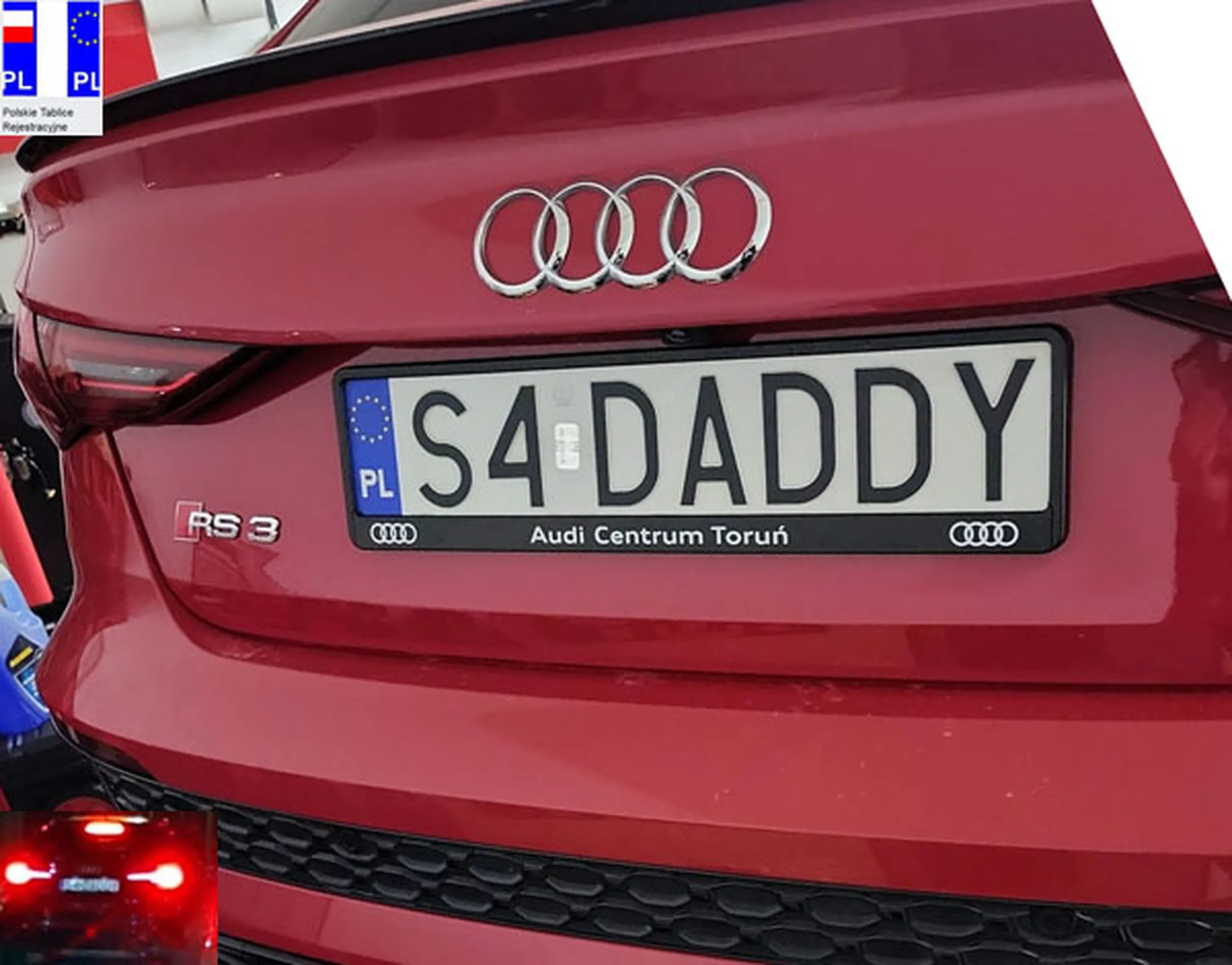 Fajny numer, blacha S4 DADDY