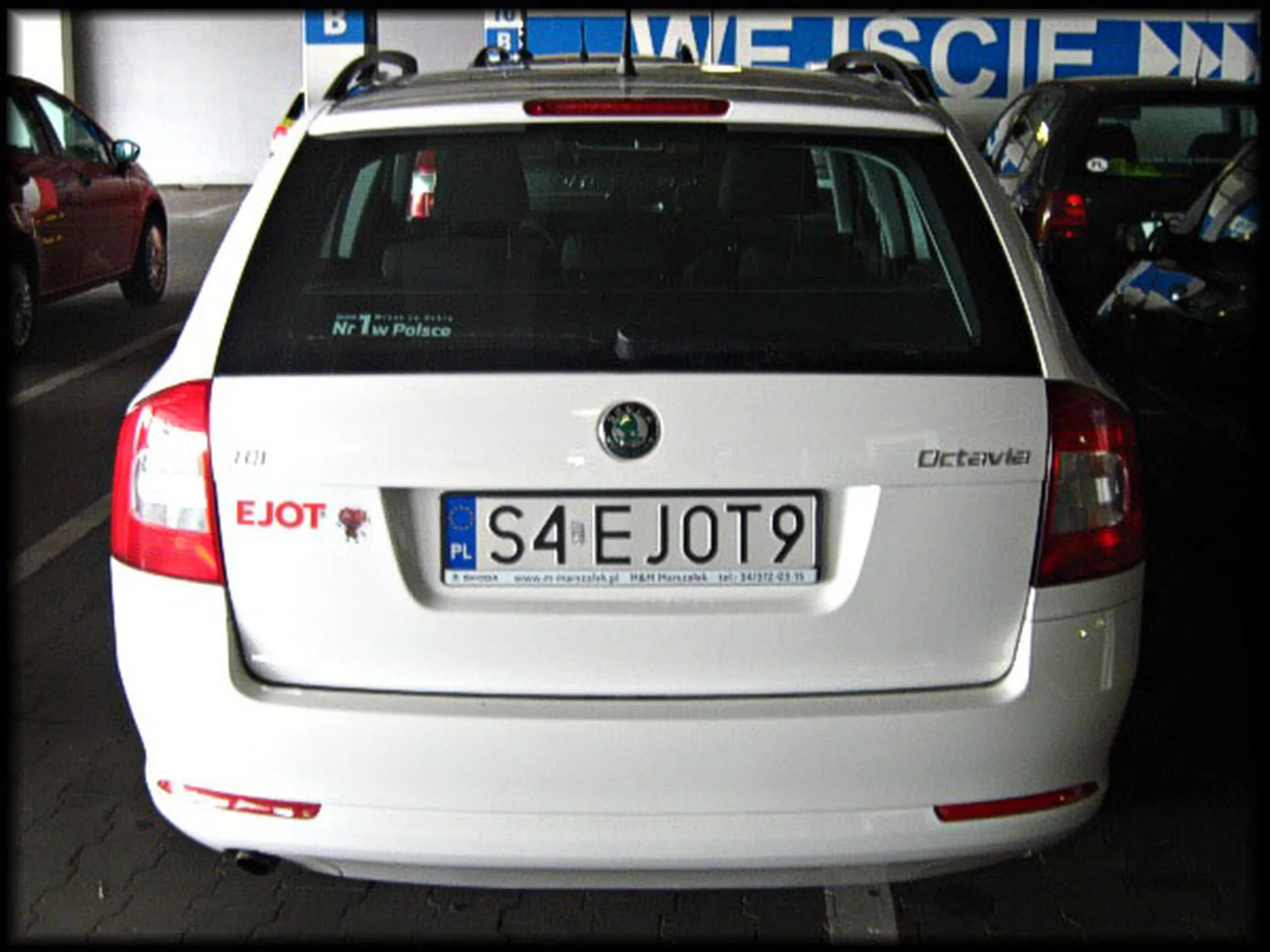 Fajny numer, blacha S4 EJOT9