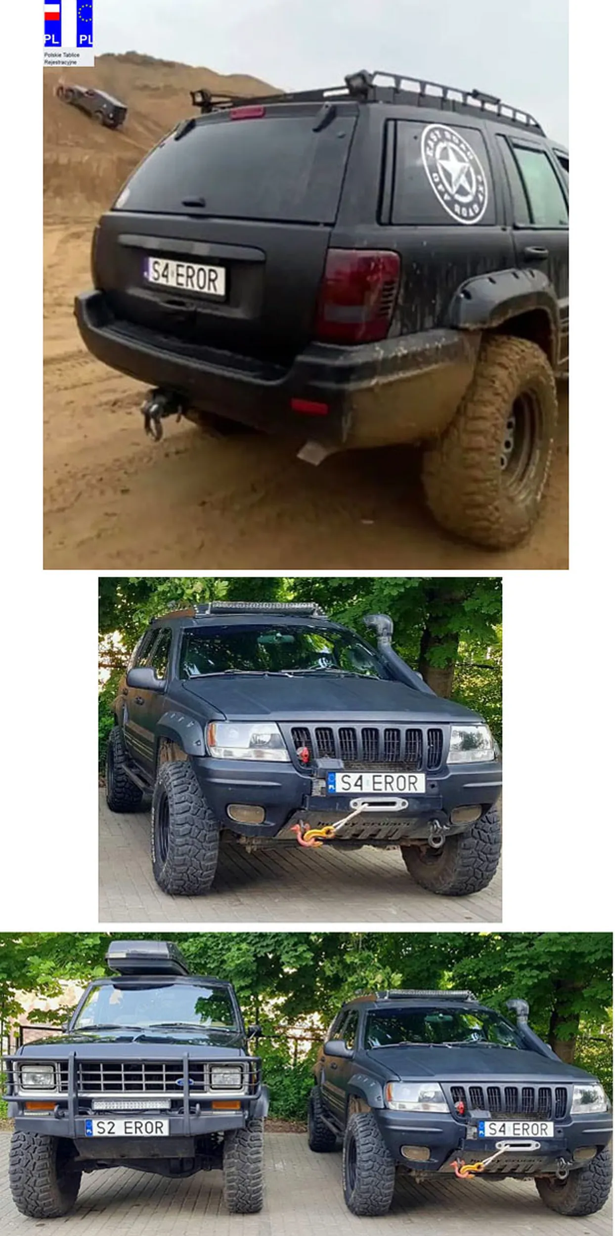 Fajny numer, blacha S4 EROR