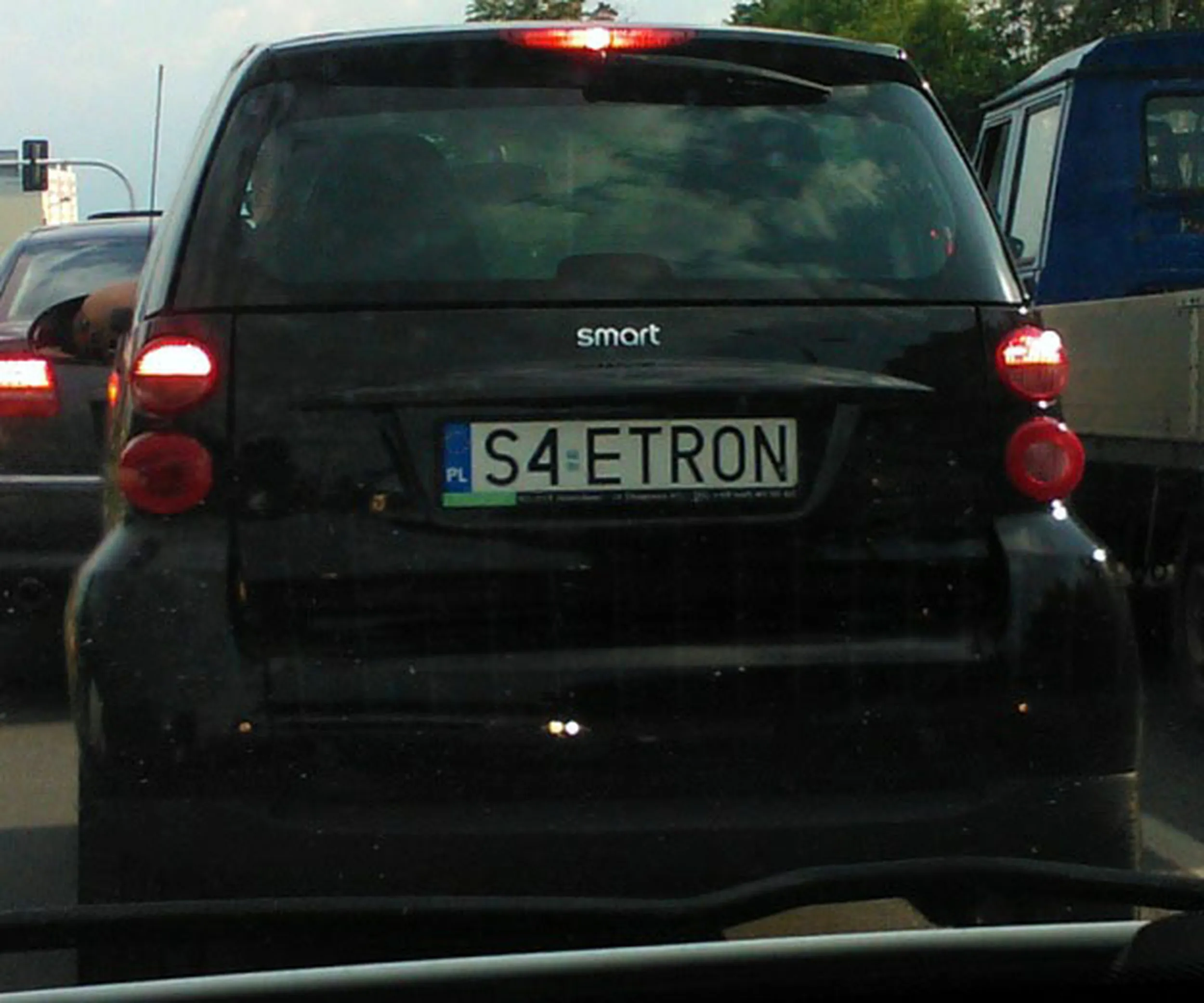 Fajny numer, blacha S4 ETRON