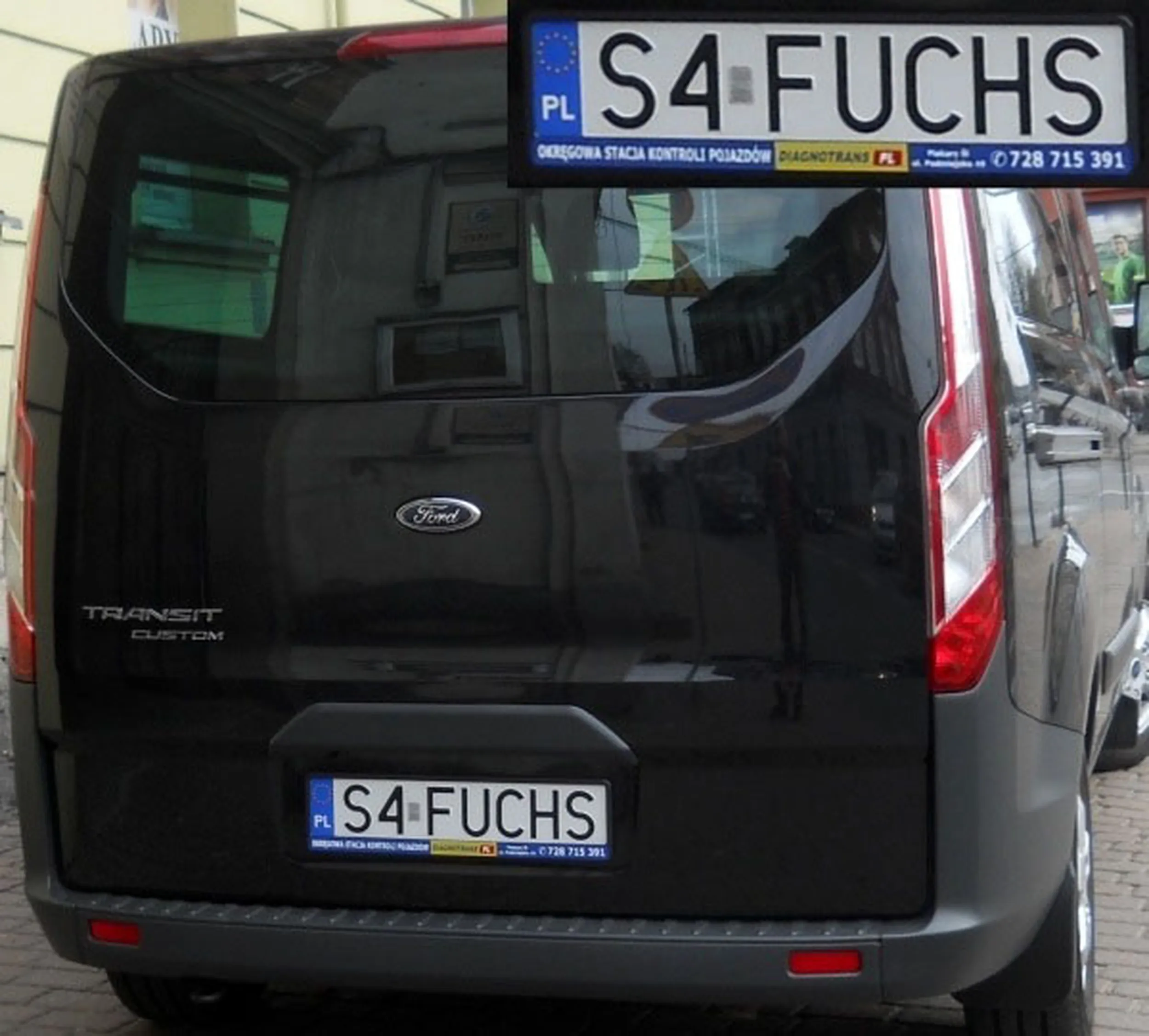 Fajny numer, blacha S4 FUCHS