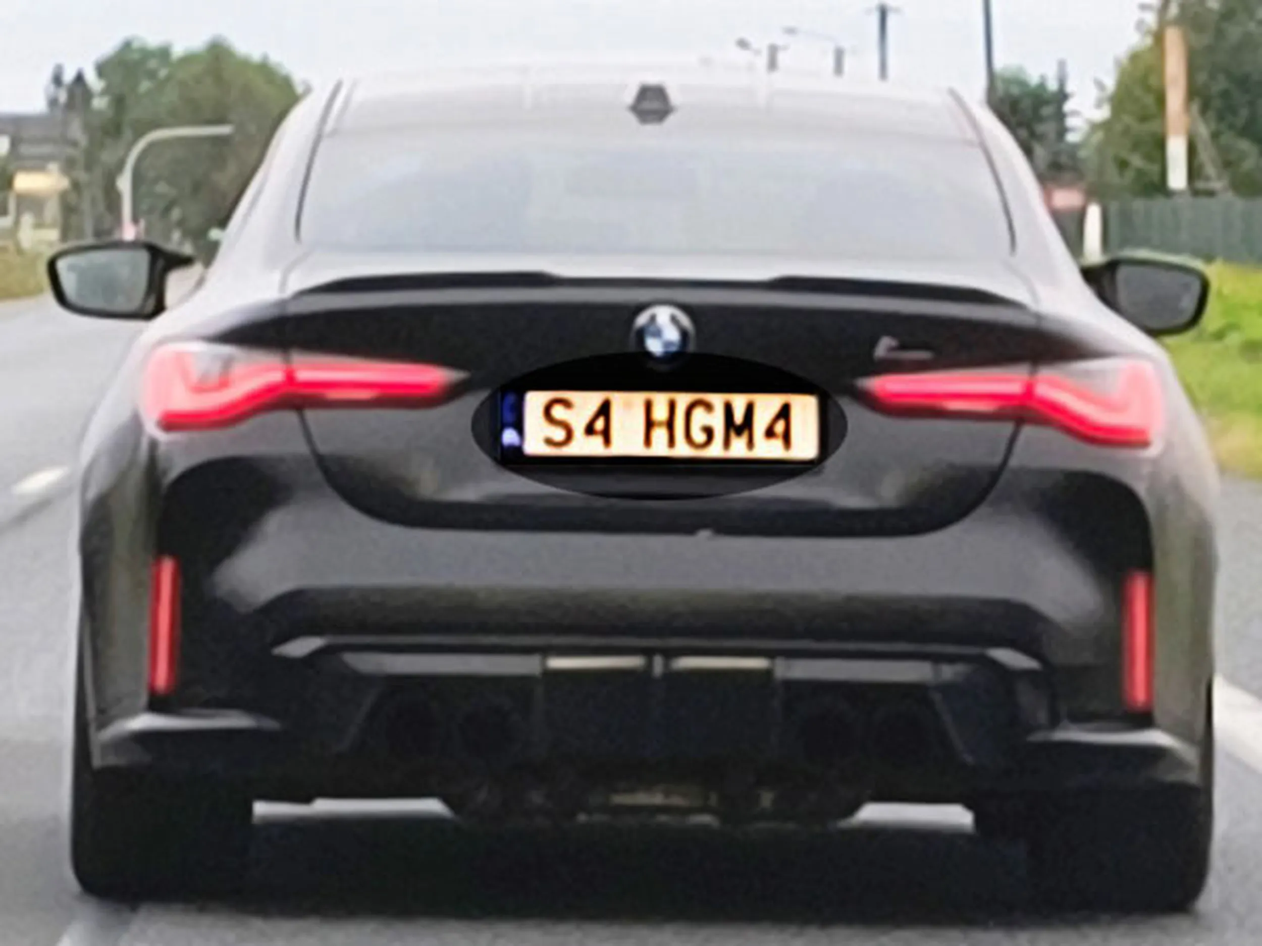 Fajny numer, blacha S4 HGM4