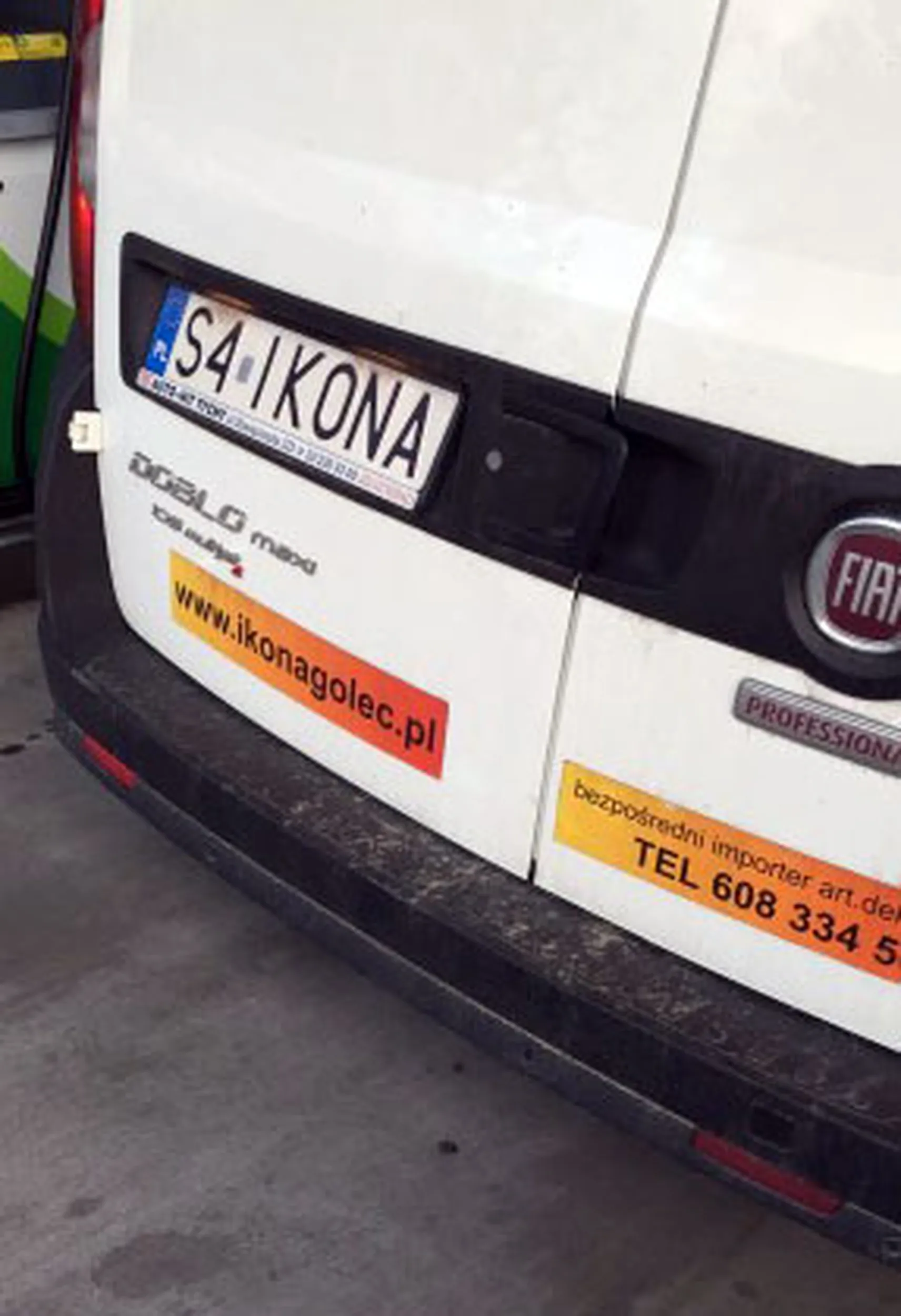 Fajny numer, blacha S4 IKONA