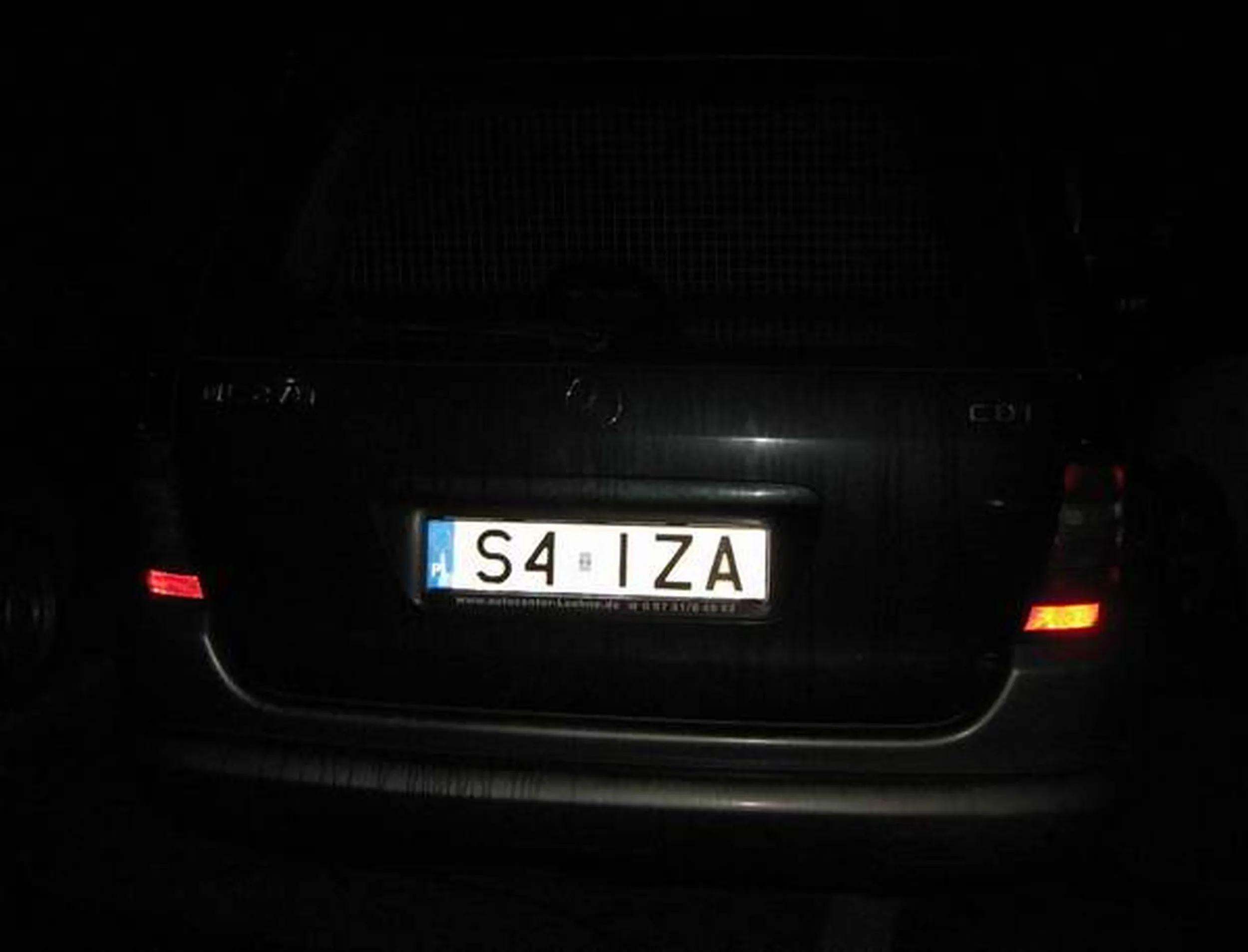 Fajny numer, blacha S4 IZA