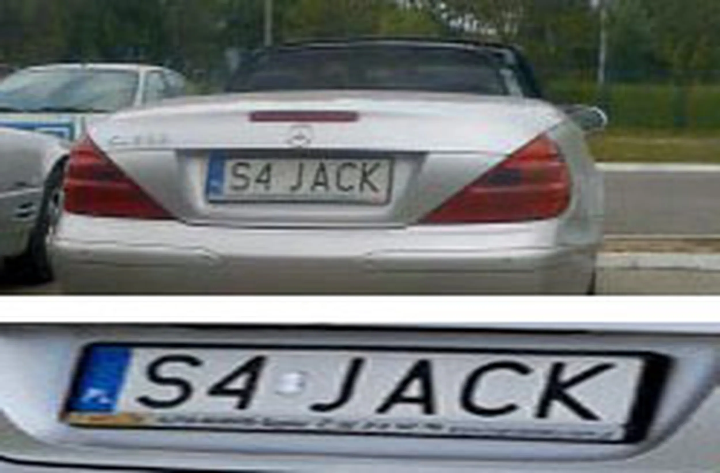 Fajny numer, blacha S4 JACK