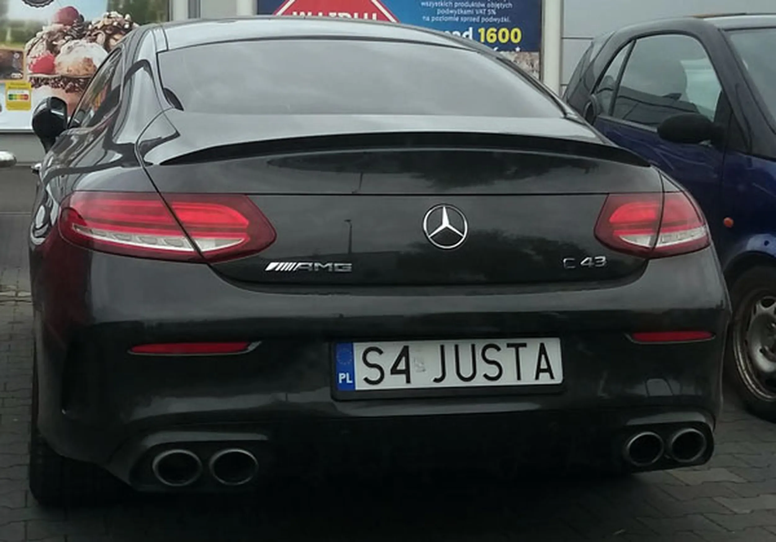 Fajny numer, blacha S4 JUSTA