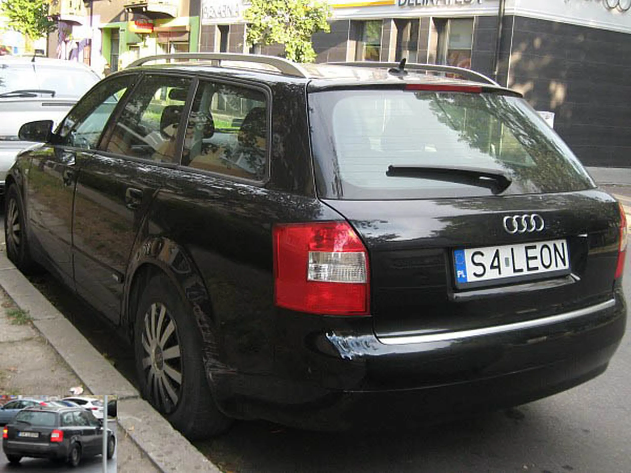 Fajny numer, blacha S4 LEON