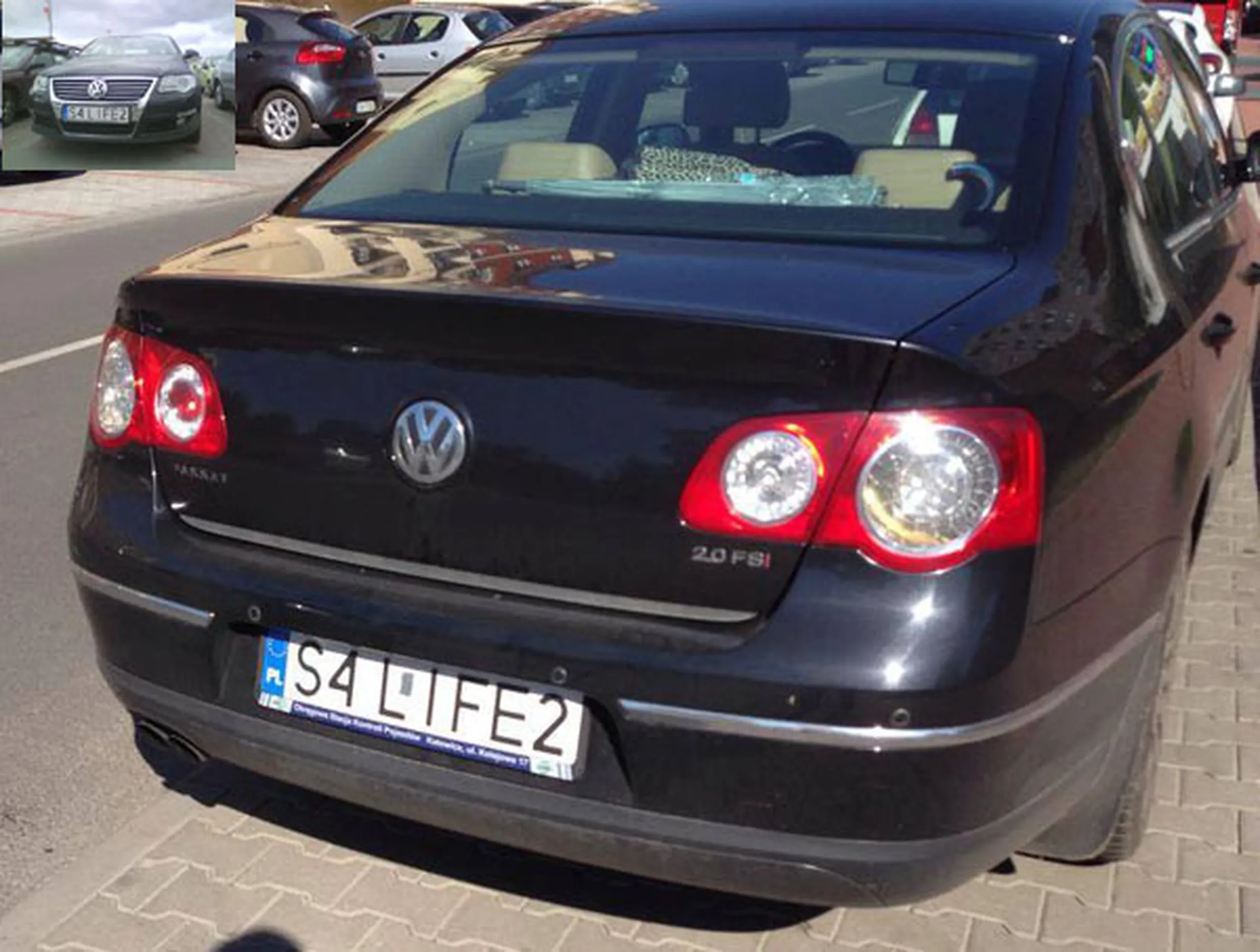 Fajny numer, blacha S4 LIFE2