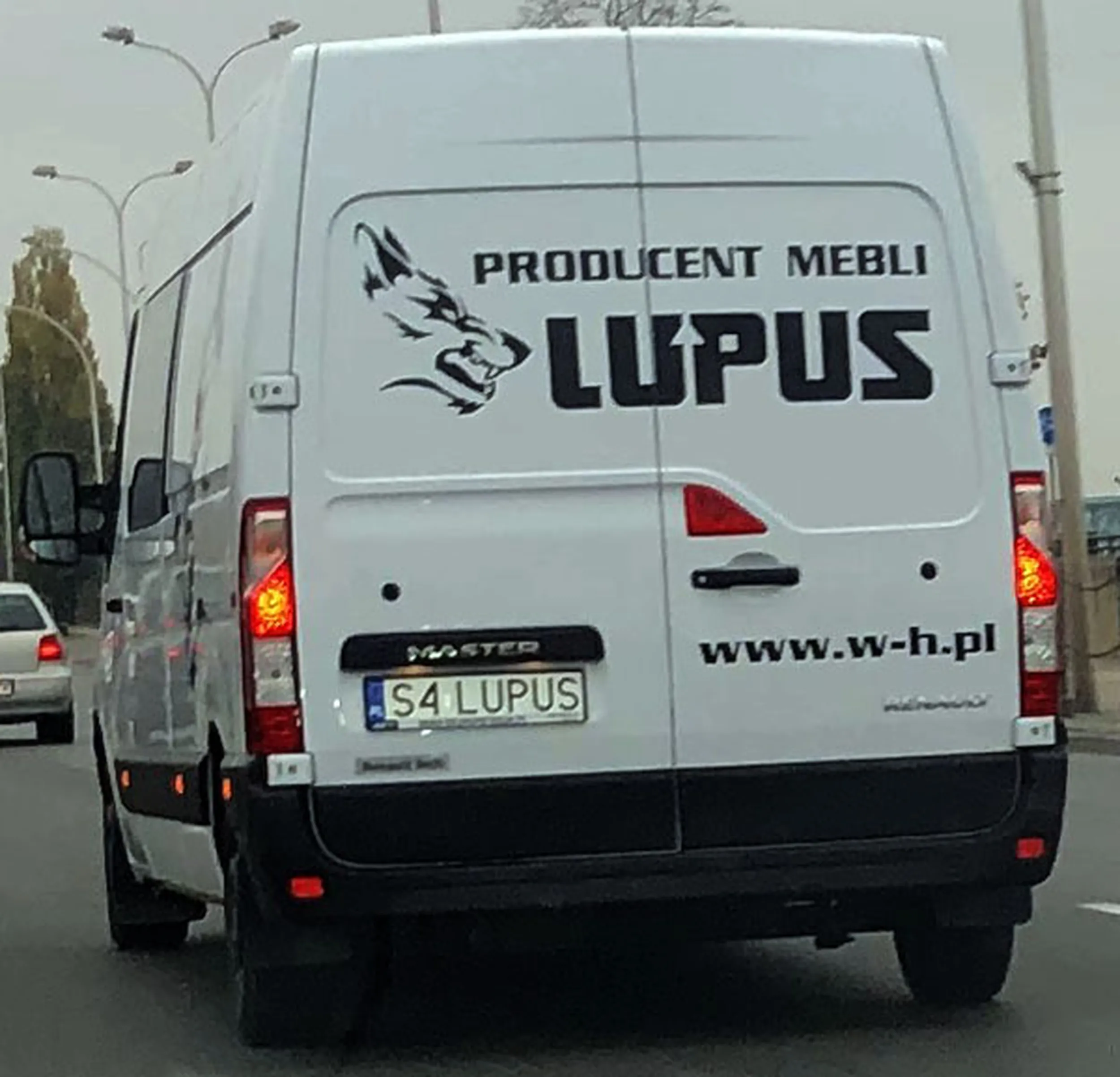 Fajny numer, blacha S4 LUPUS