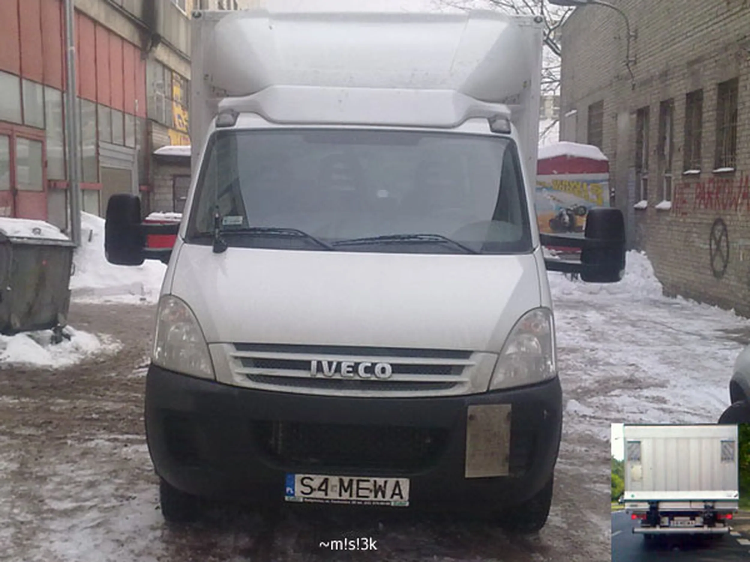 Fajny numer, blacha S4 MEWA