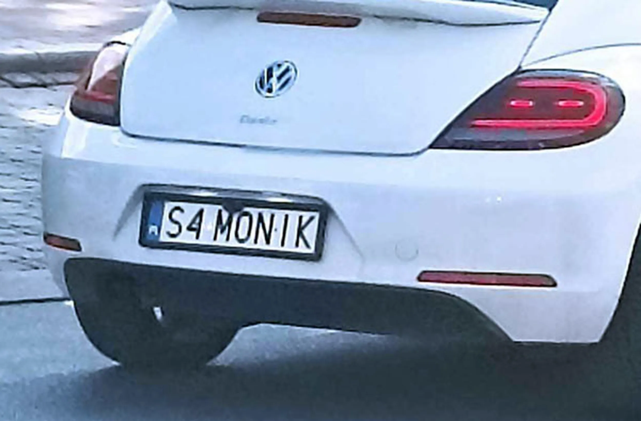 Fajny numer, blacha S4 MONIK