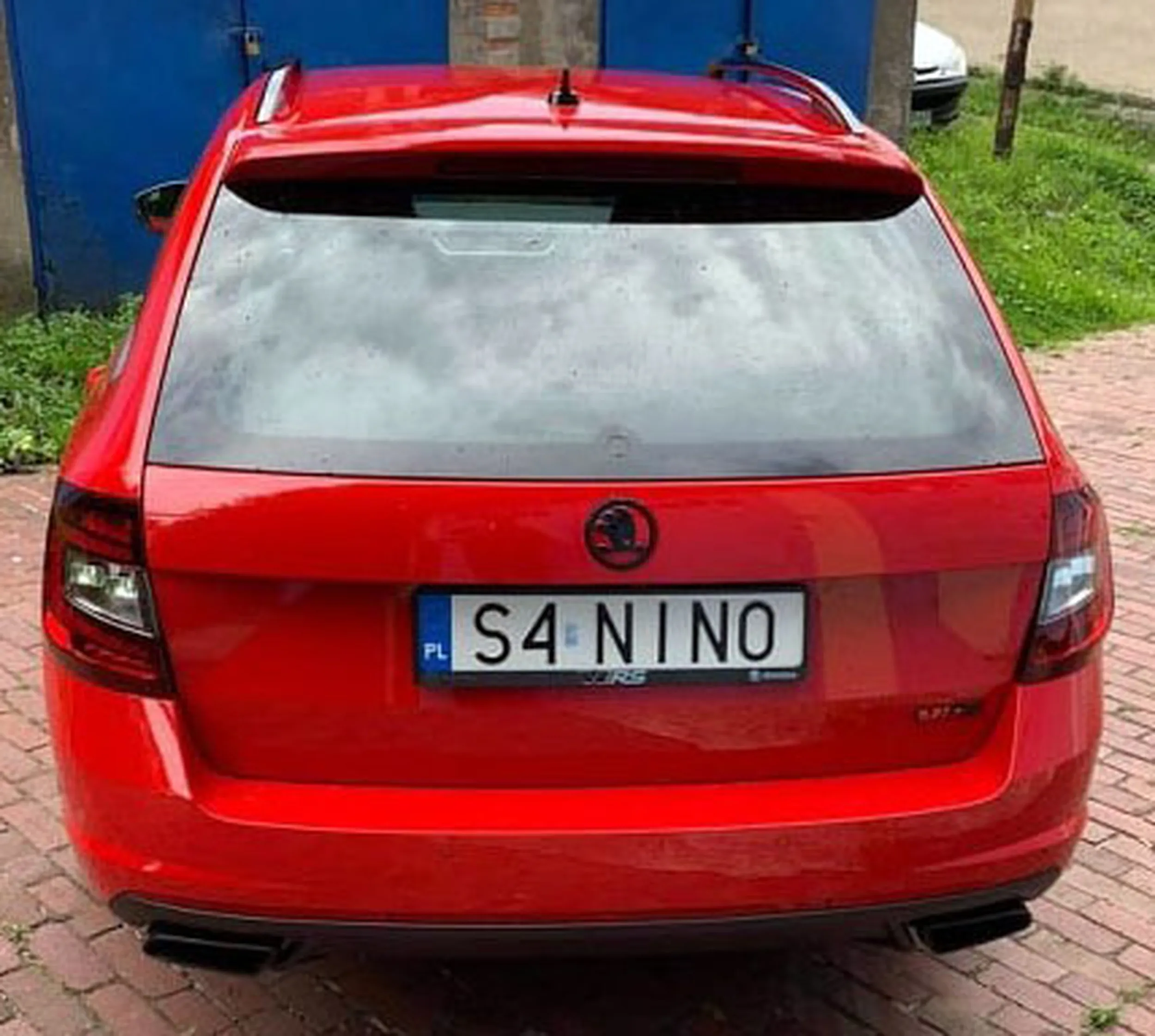 Fajny numer, blacha S4 NINO