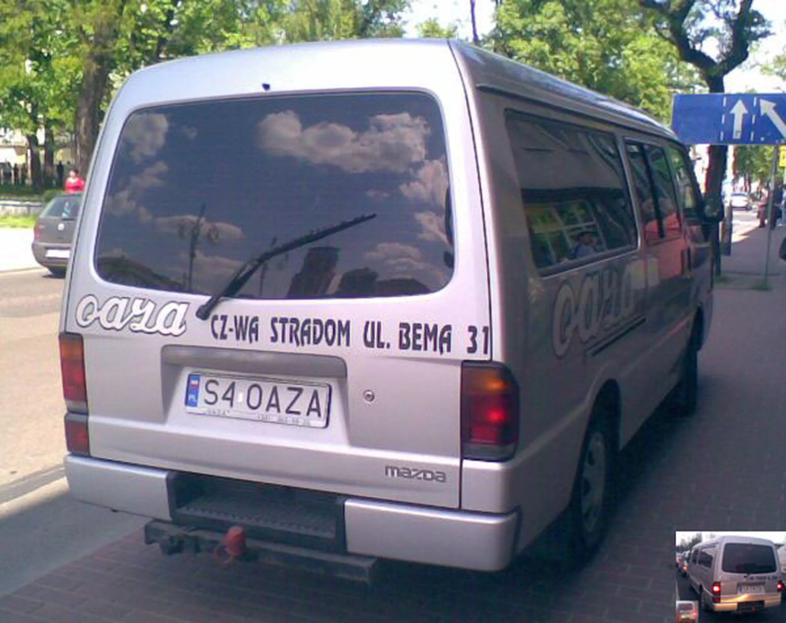 Fajny numer, blacha S4 OAZA