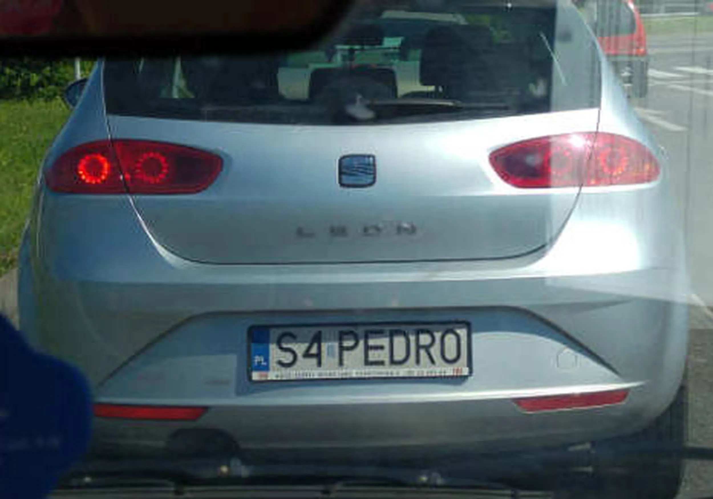 Fajny numer, blacha S4 PEDRO