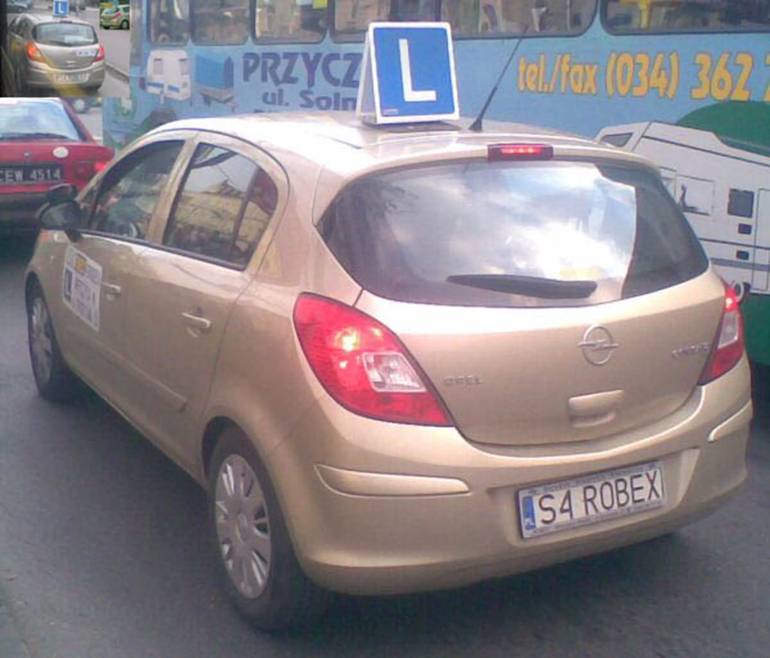 Fajny numer, blacha S4 ROBEX