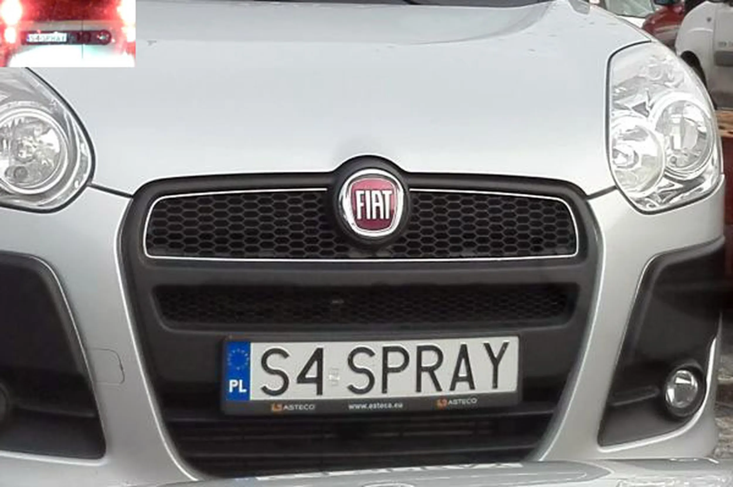 Fajny numer, blacha S4 SPRAY