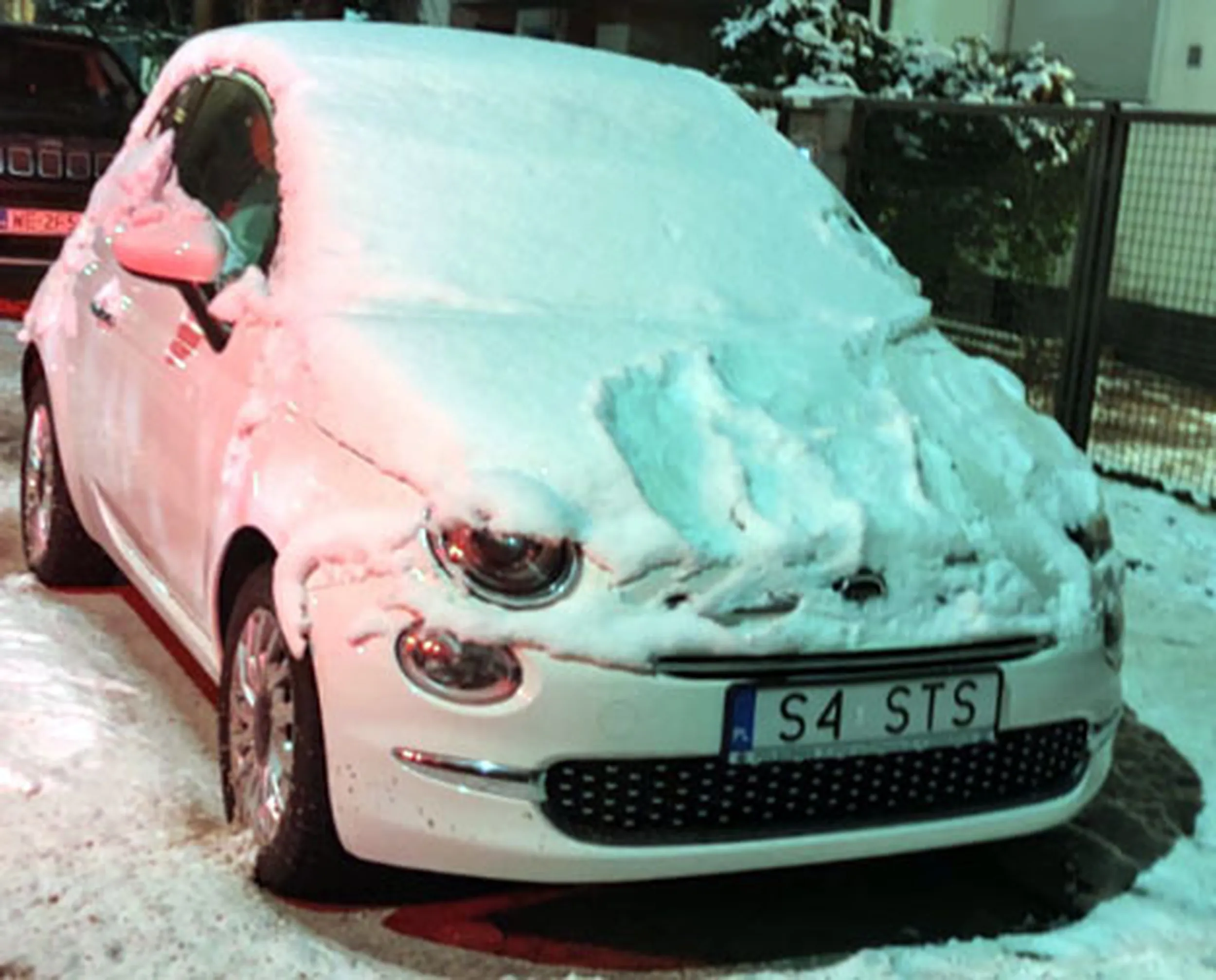 Fajny numer, blacha S4 STS