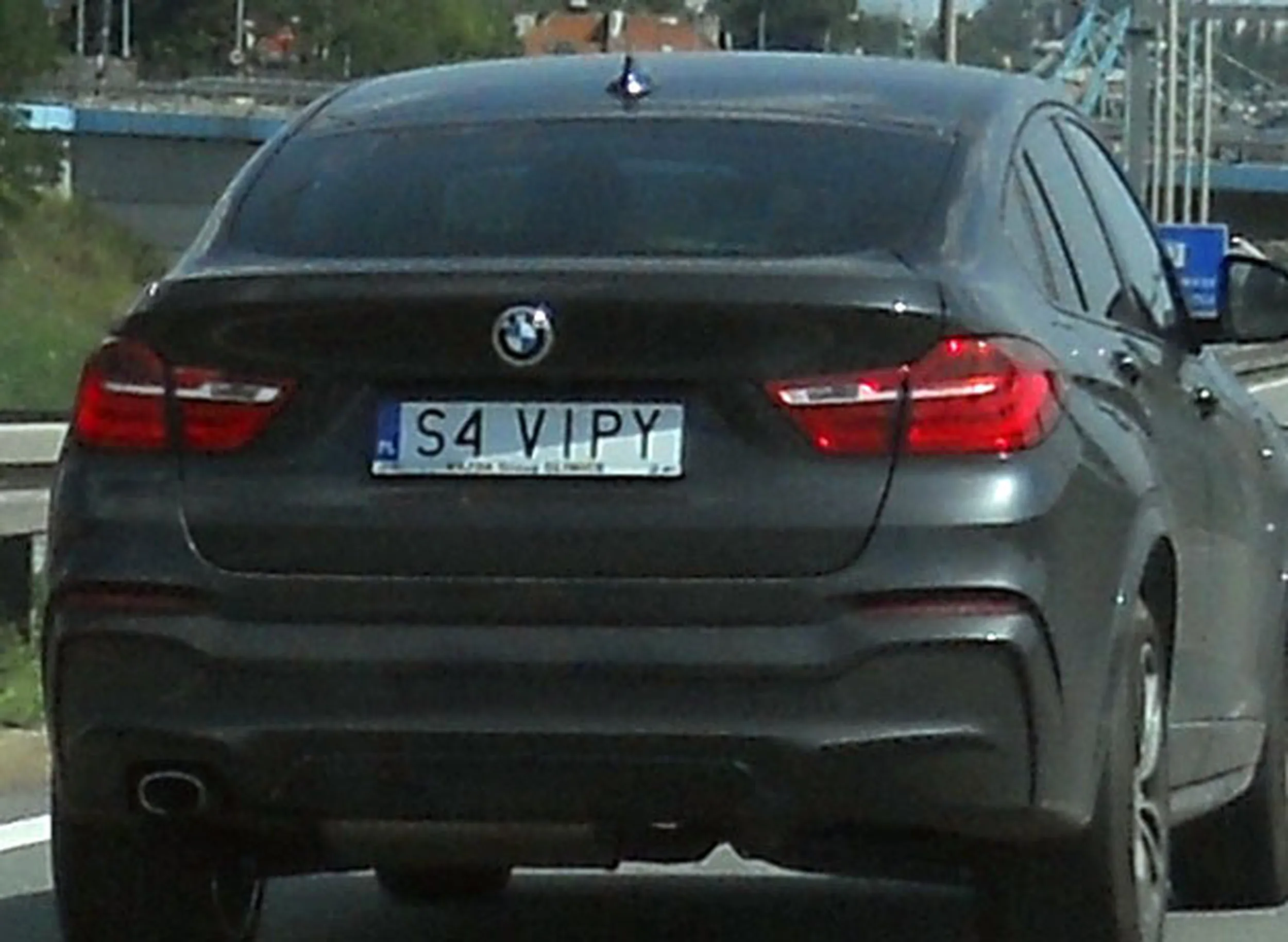 Fajny numer, blacha S4 VIPY