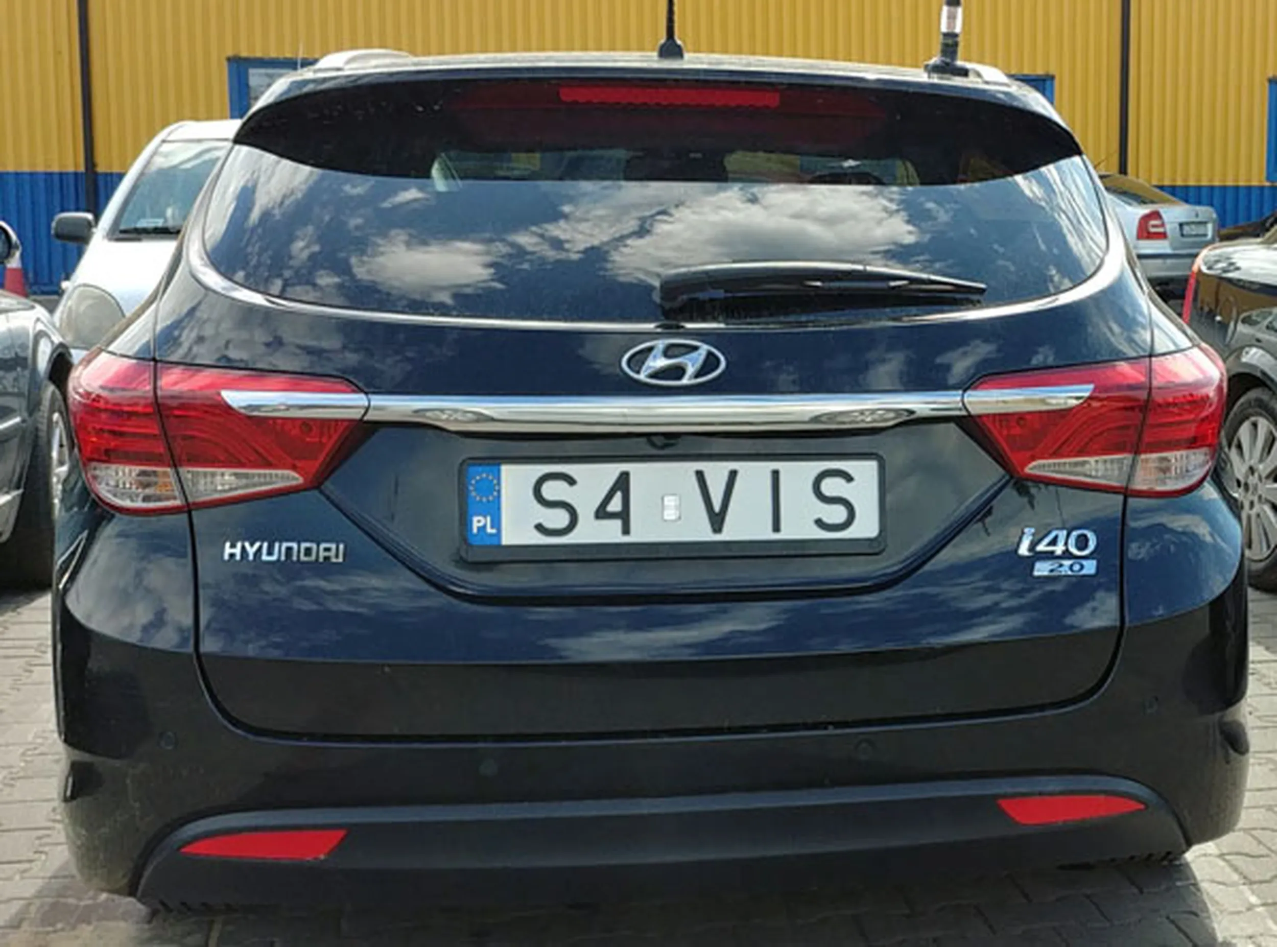 Fajny numer, blacha S4 VIS