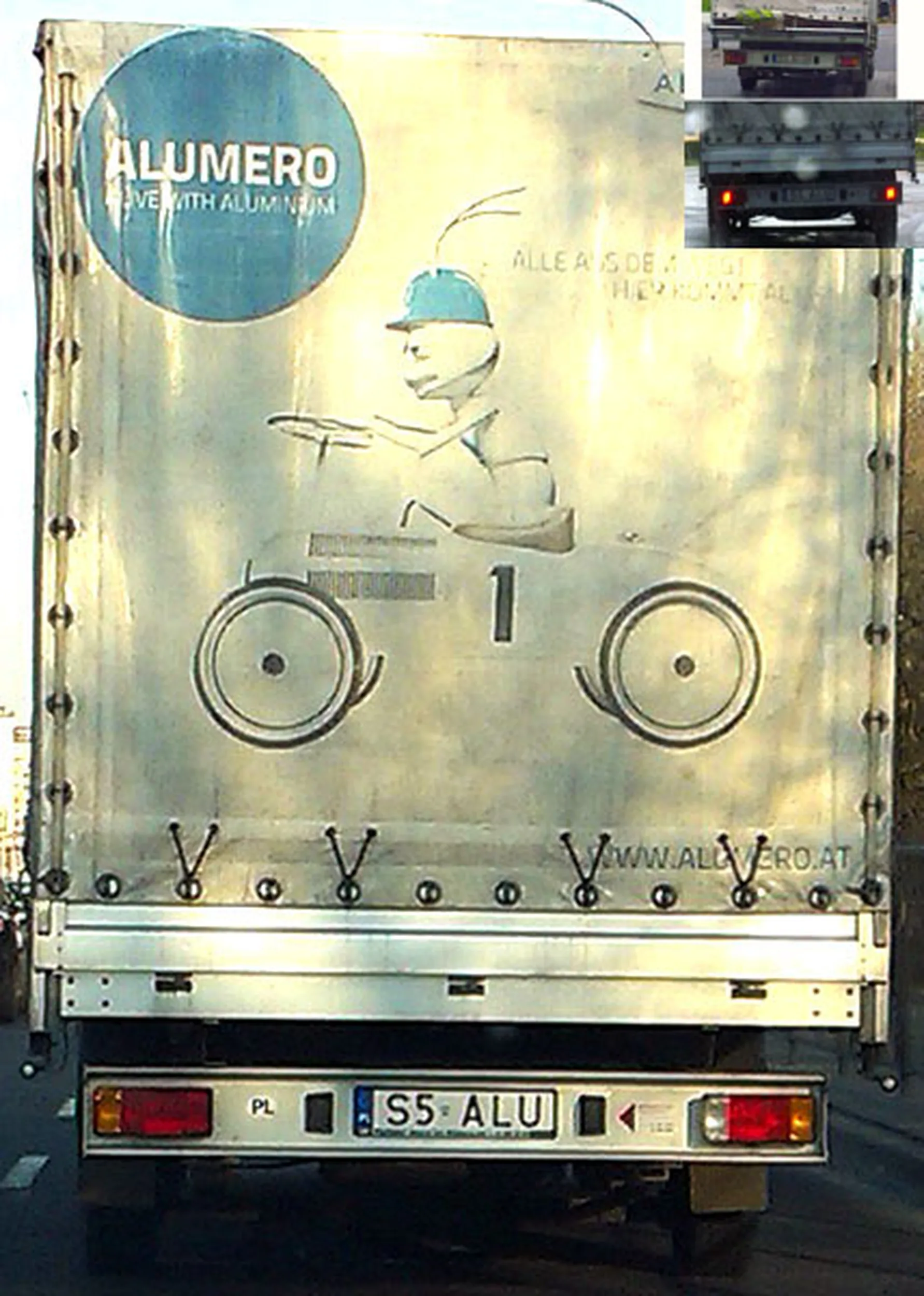 Fajny numer, blacha S5 ALU