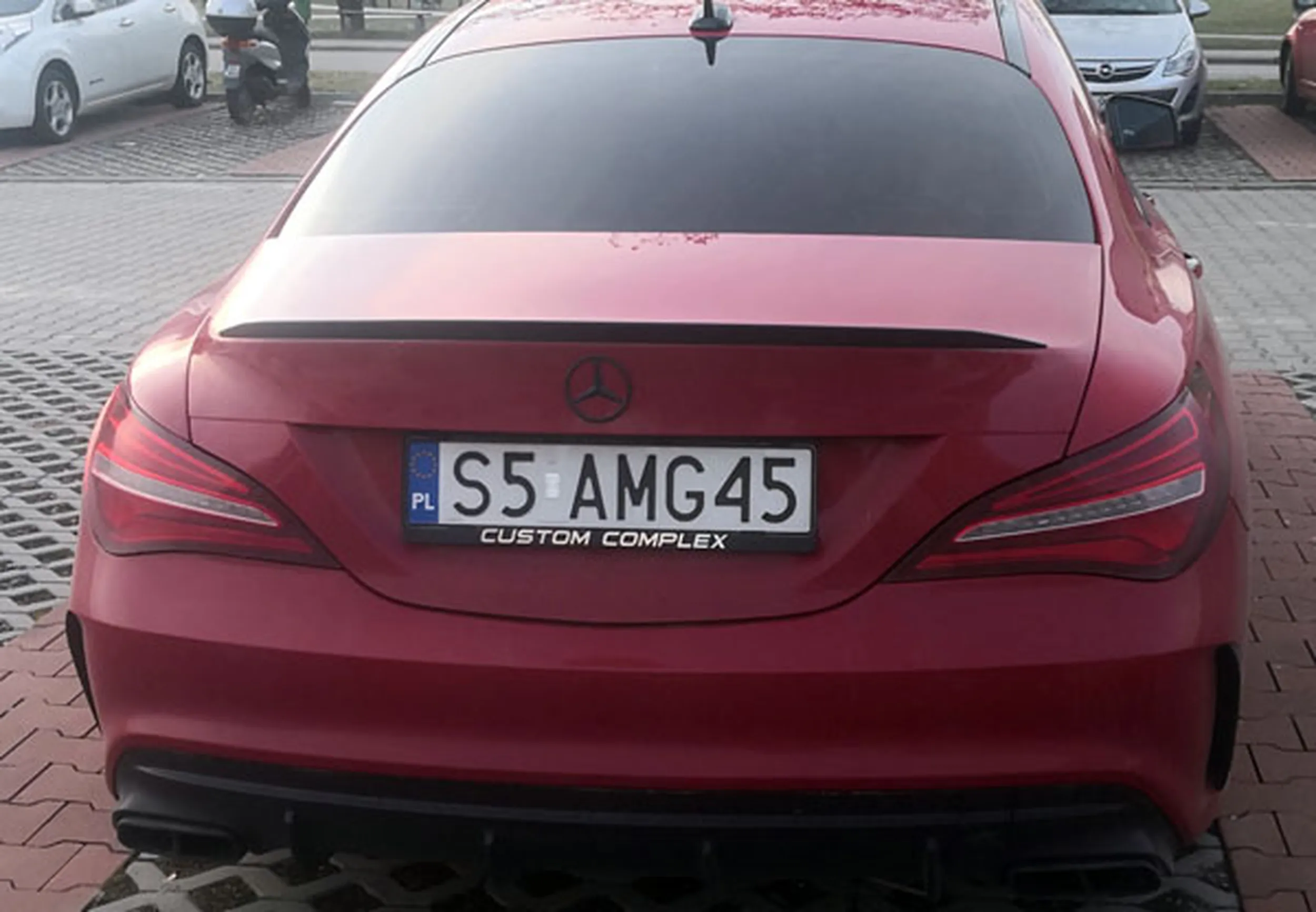 Fajny numer, blacha S5 AMG45