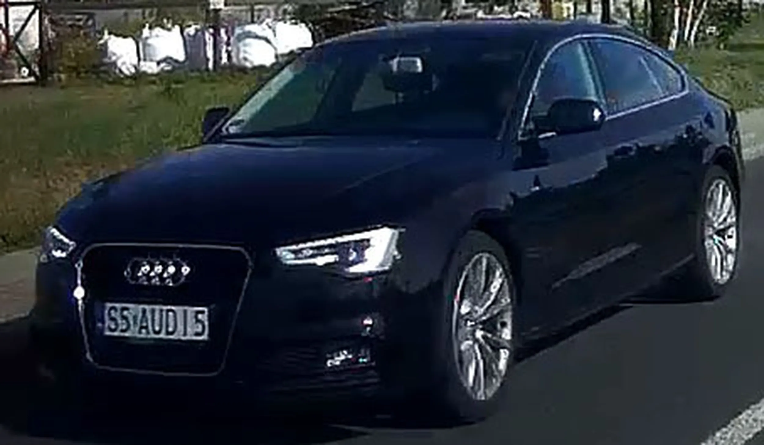 Fajny numer, blacha S5 AUDI5