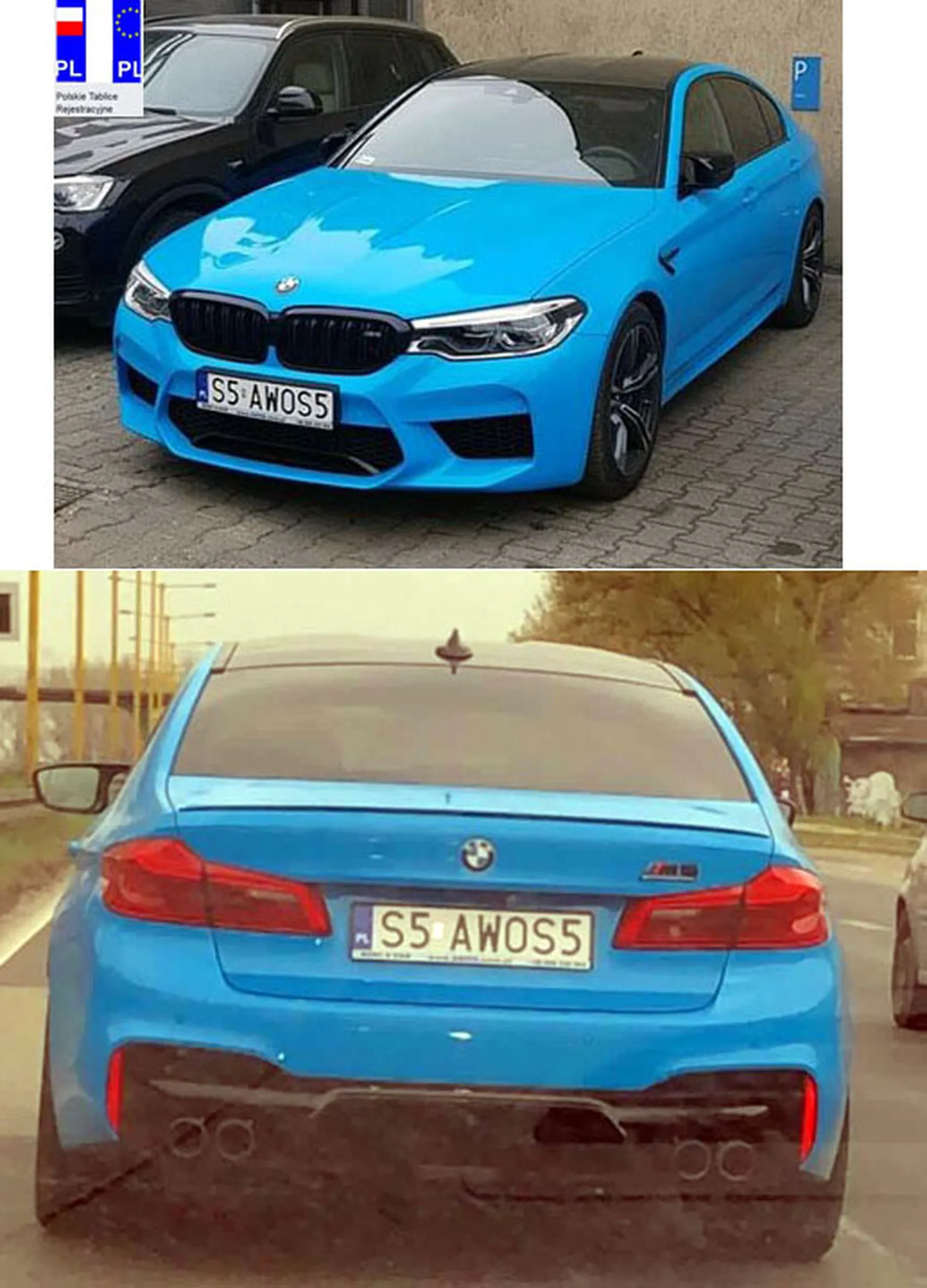 Fajny numer, blacha S5 AWOS5