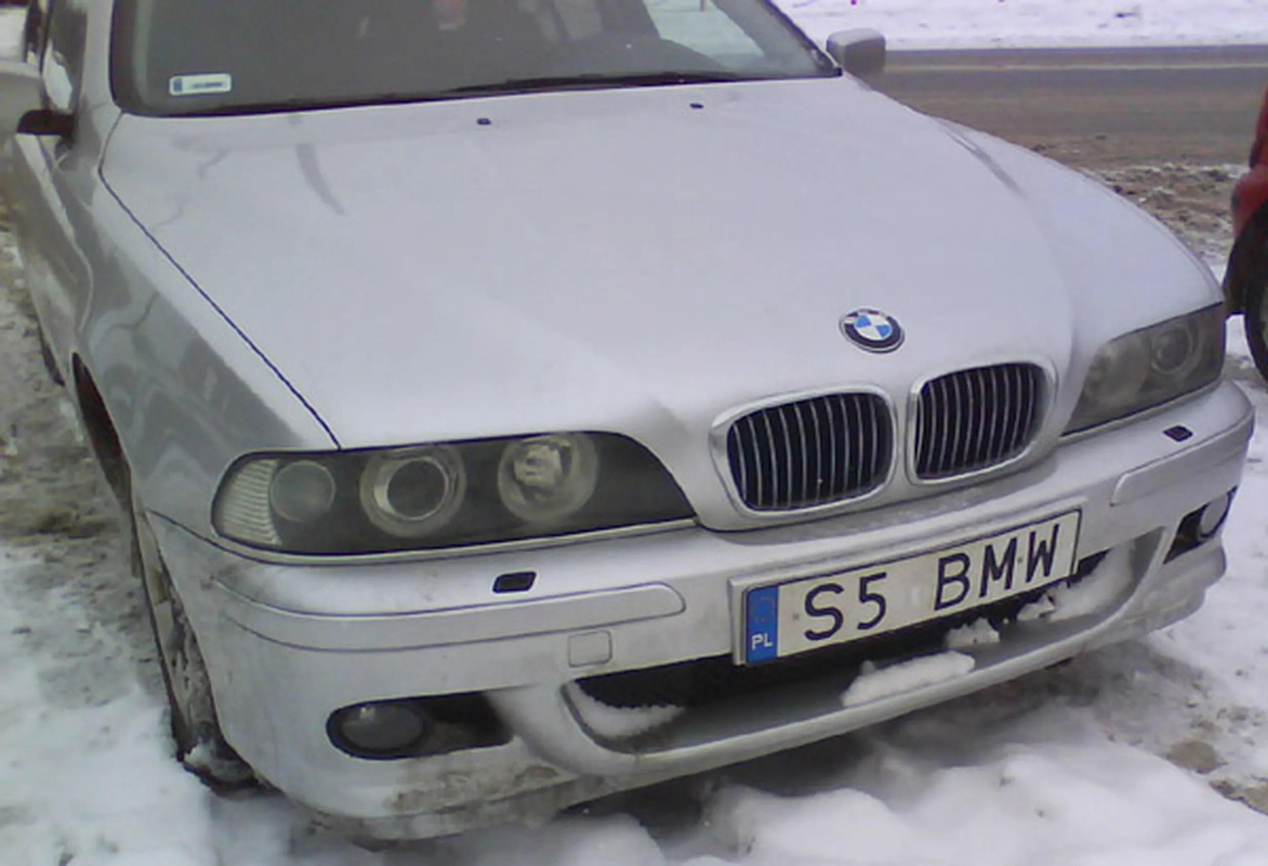 Fajny numer, blacha S5 BMW