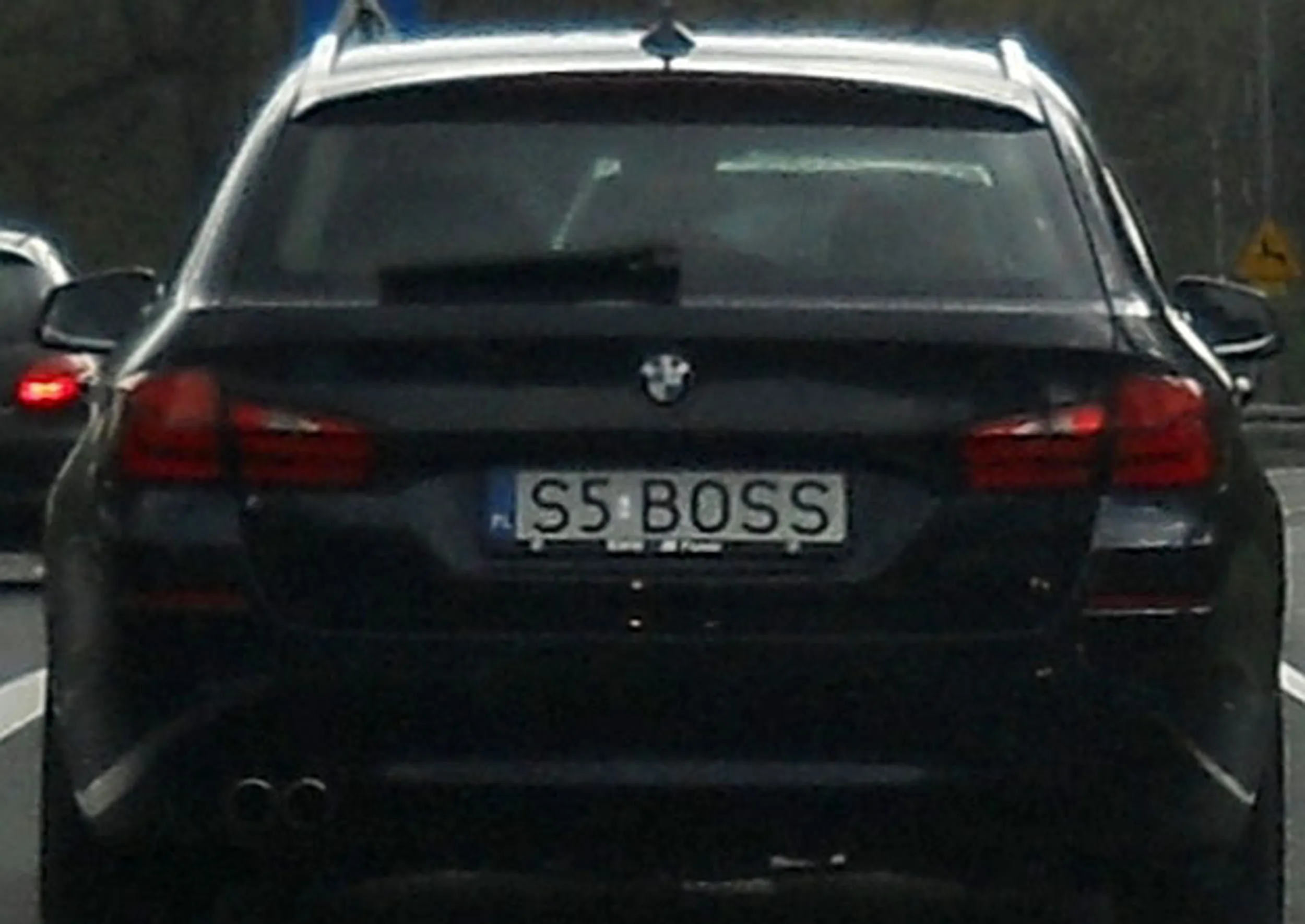 Fajny numer, blacha S5 BOSS