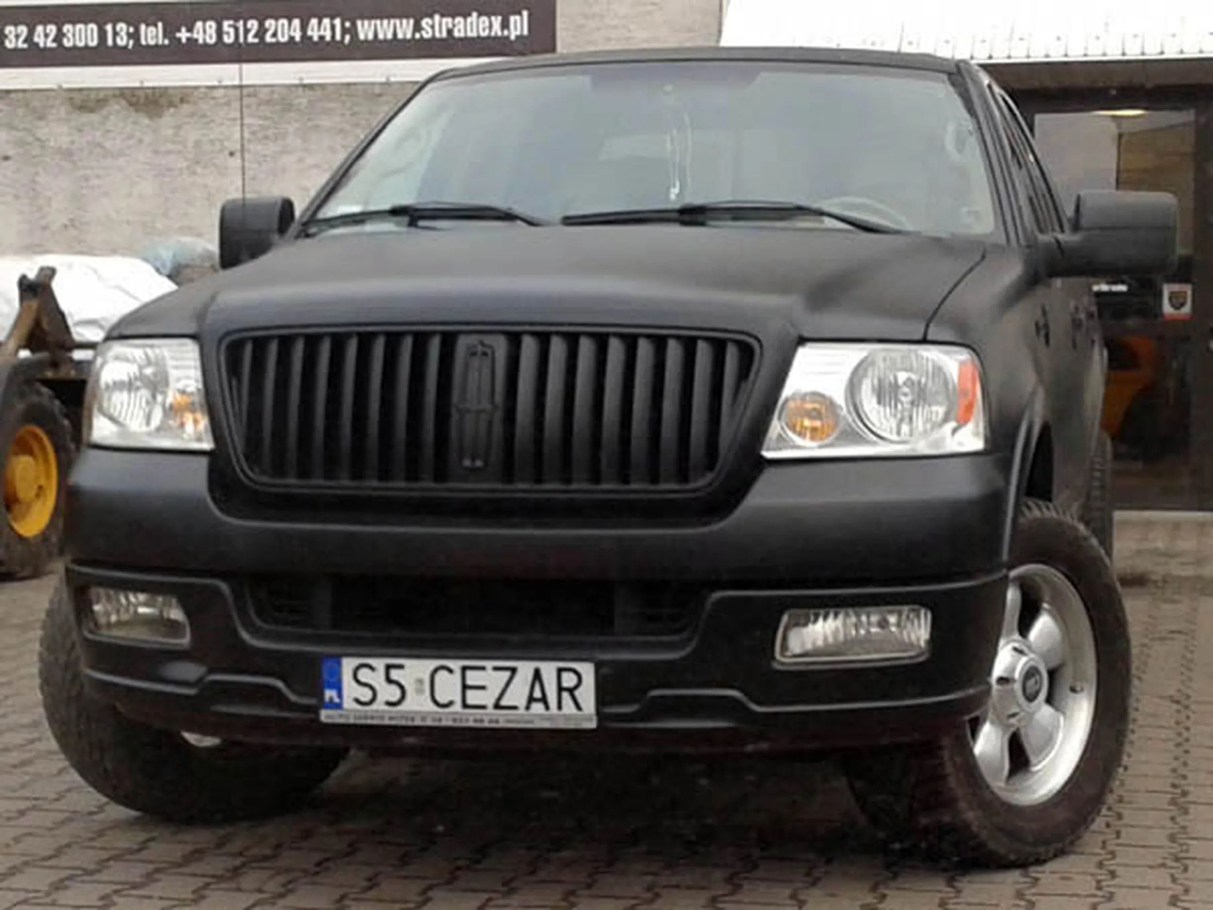 Fajny numer, blacha S5 CEZAR