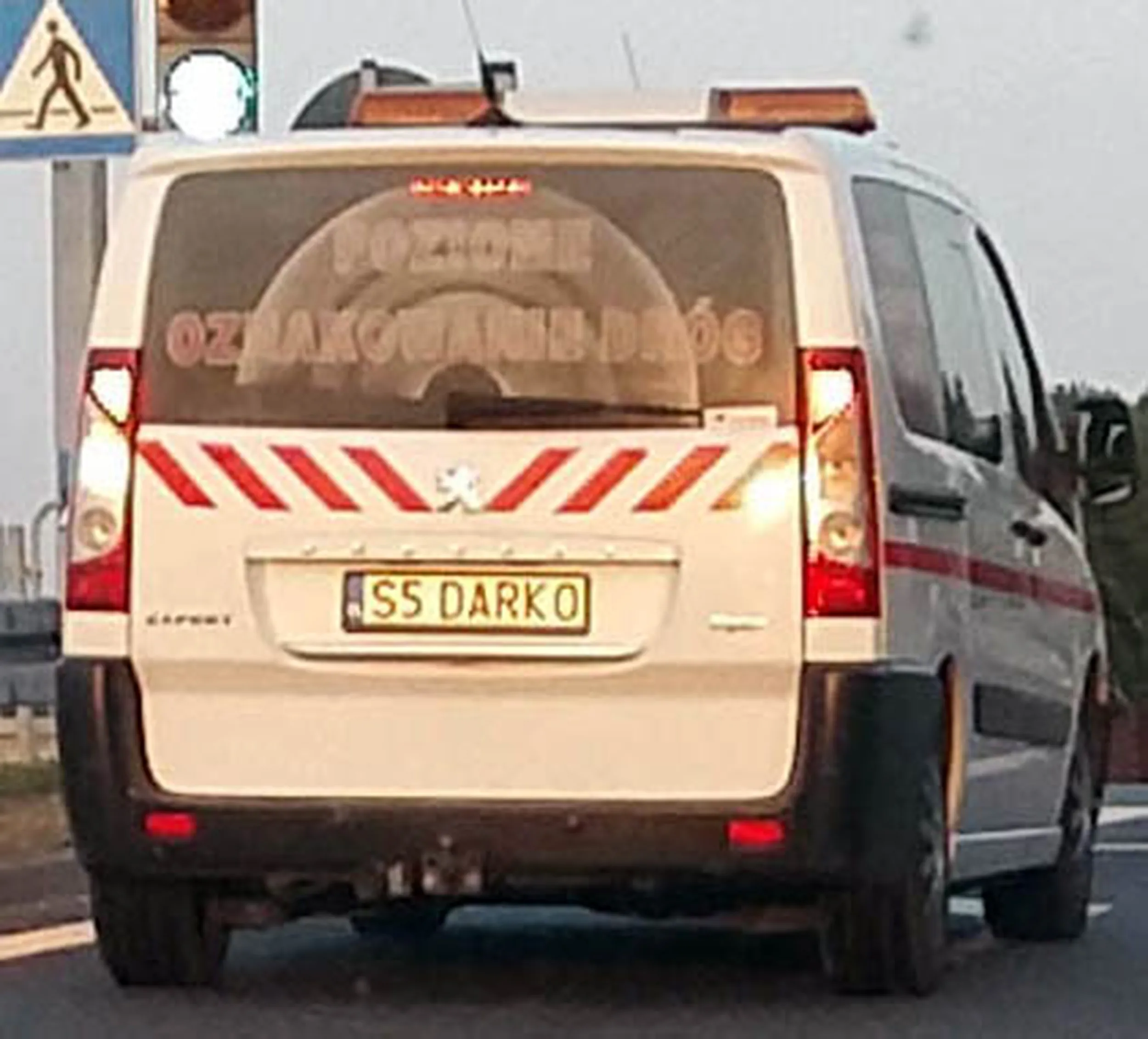 Fajny numer, blacha S5 DARKO