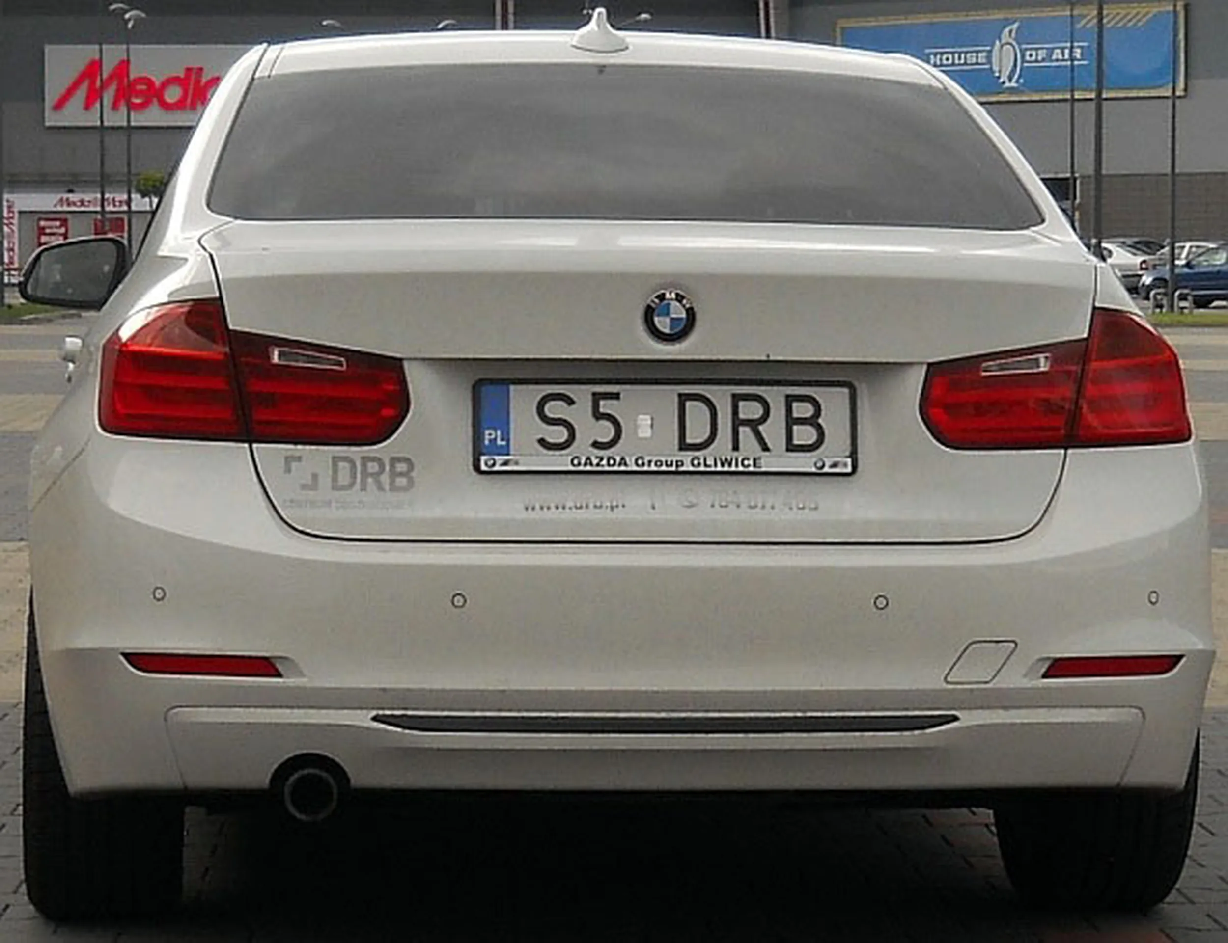 Fajny numer, blacha S5 DRB