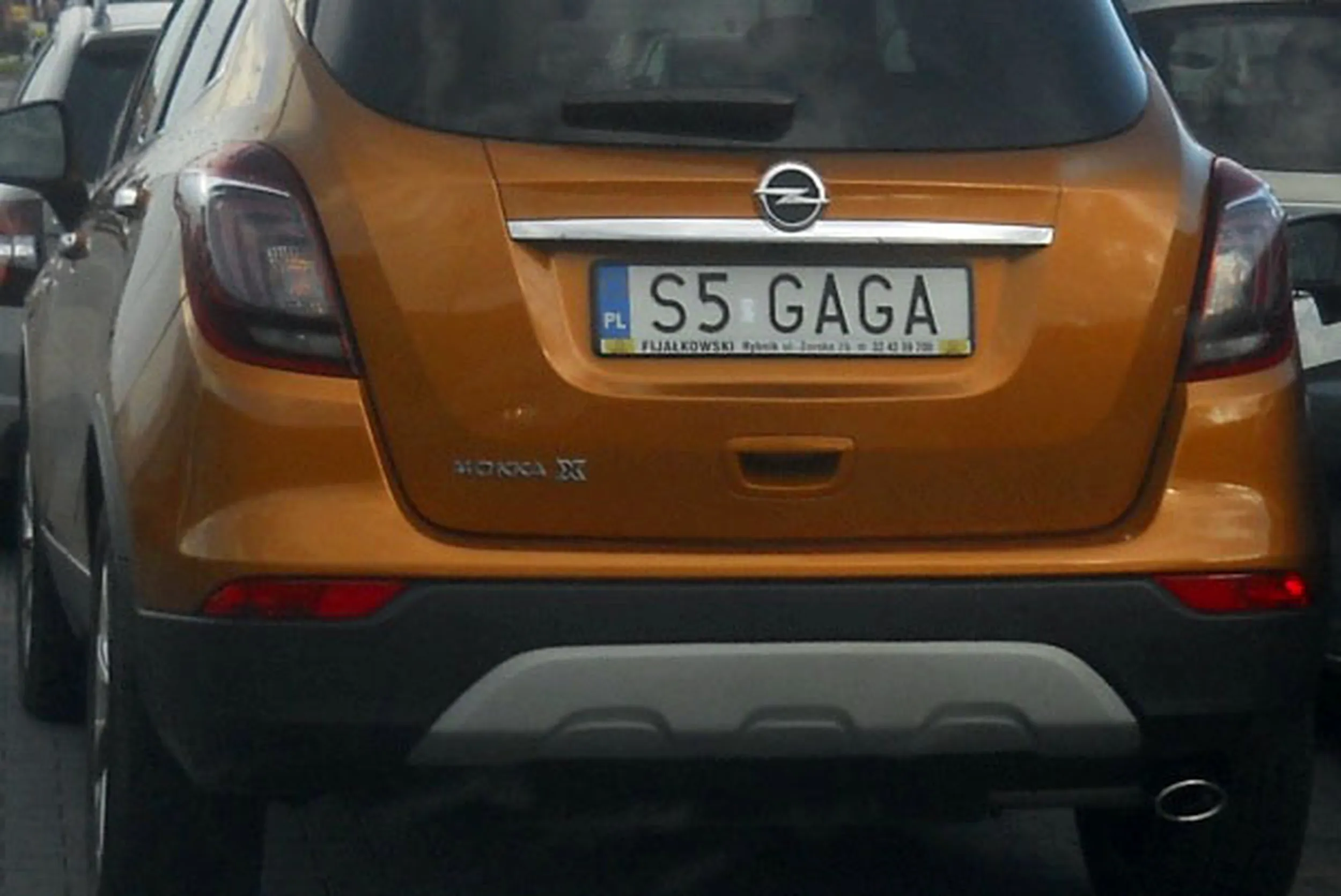 Fajny numer, blacha S5 GAGA
