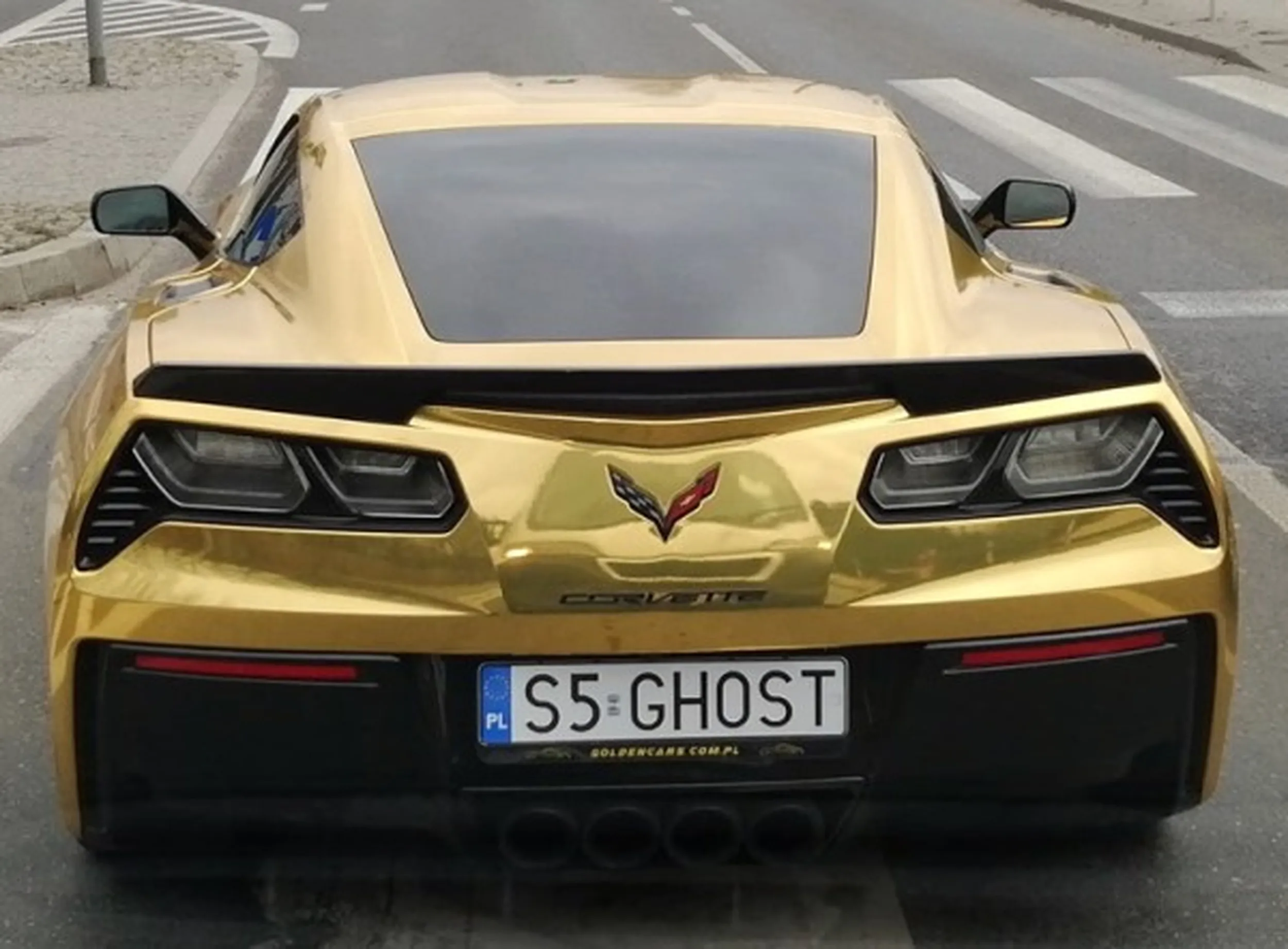 Fajny numer, blacha S5 GHOST