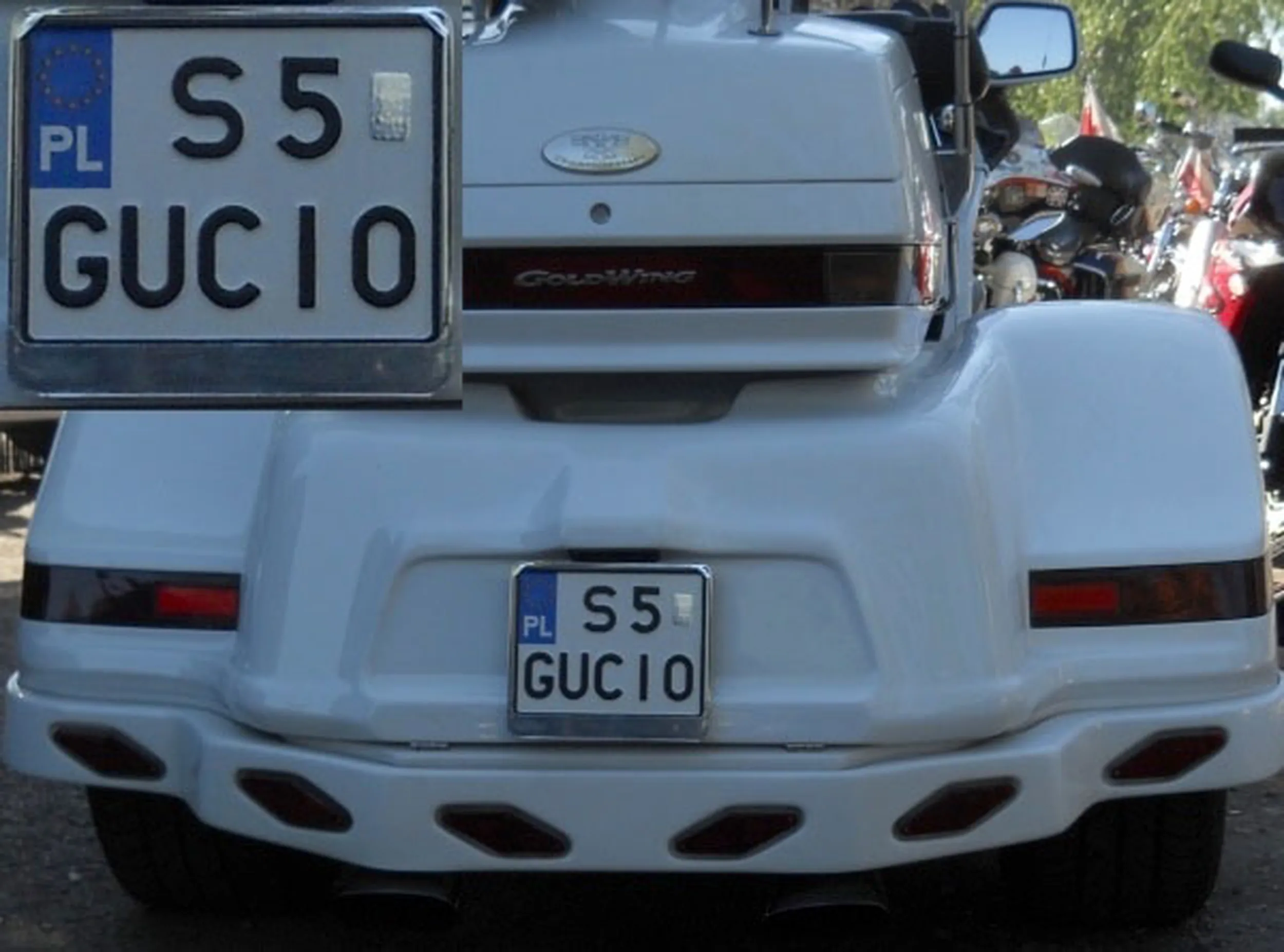 Fajny numer, blacha S5 GUCIO