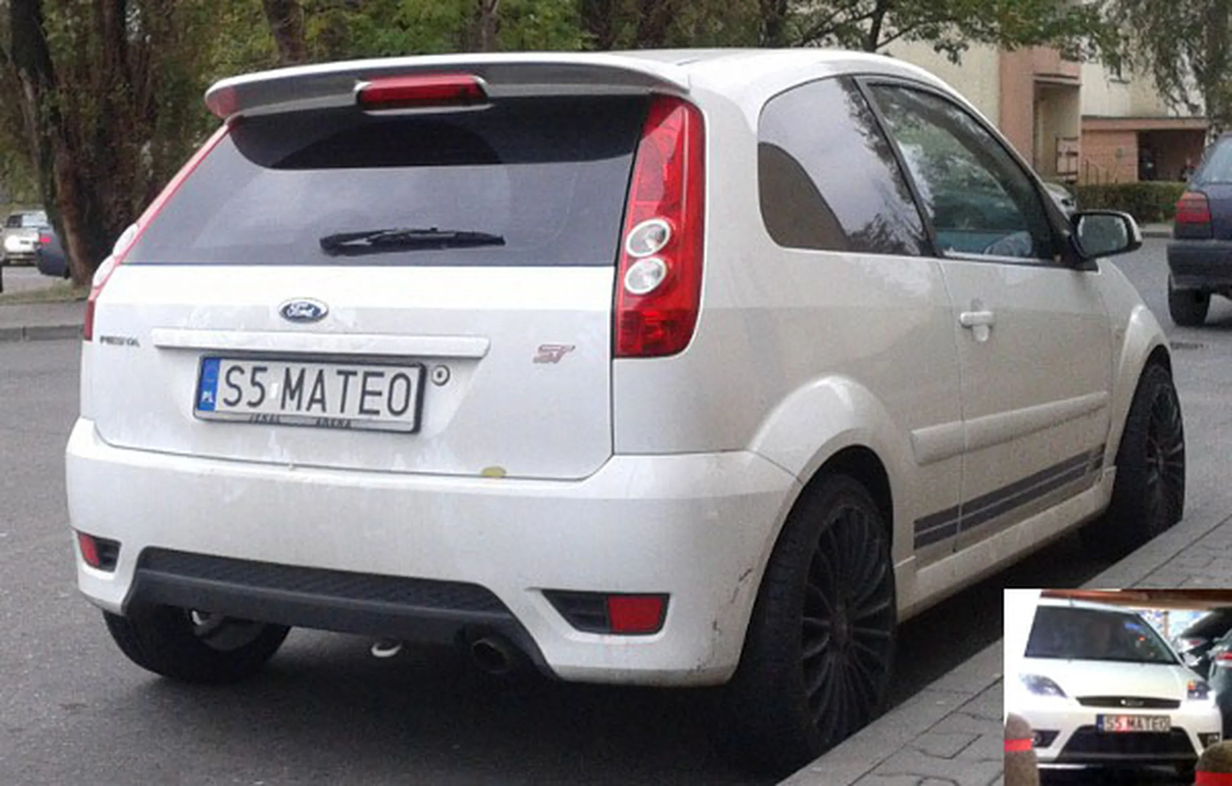 Fajny numer, blacha S5 MATEO