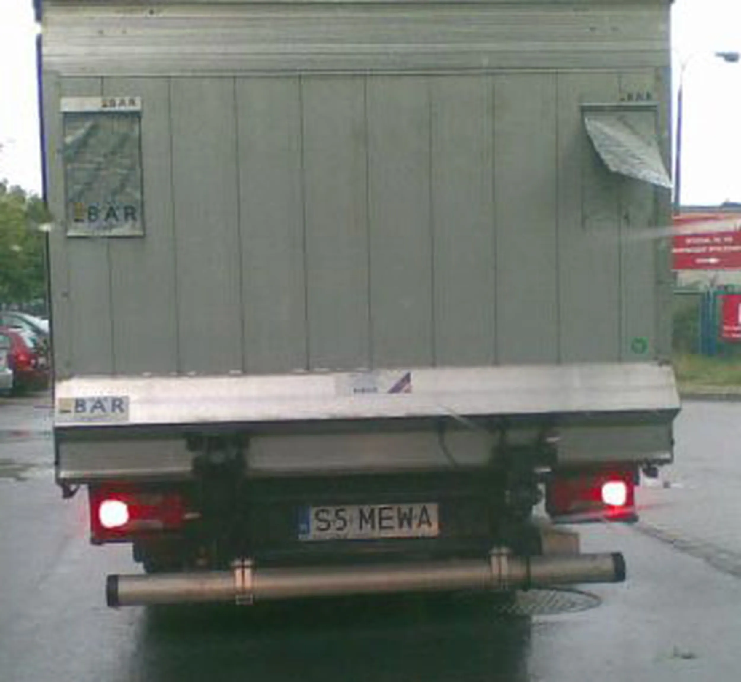 Fajny numer, blacha S5 MEWA