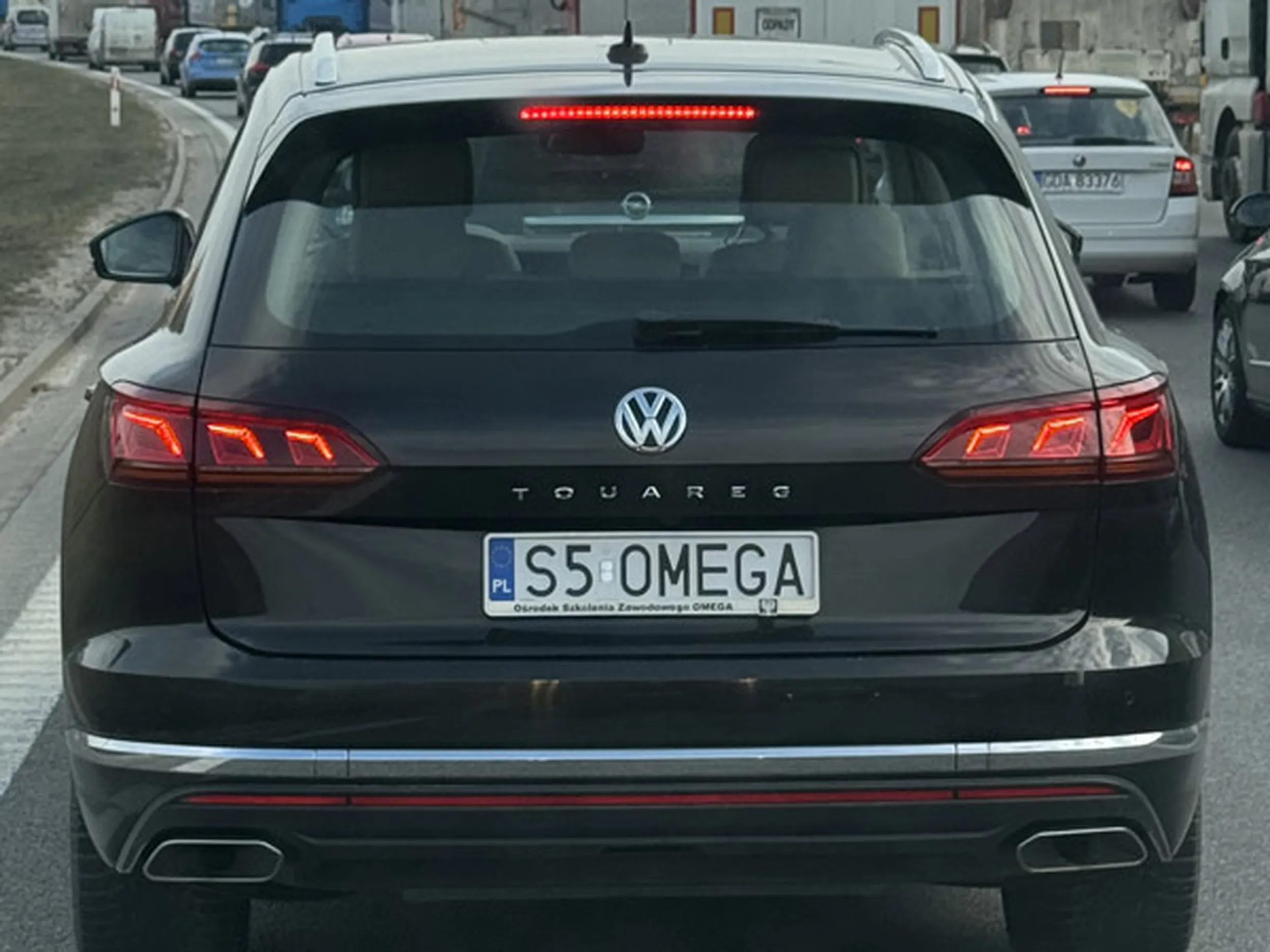 Fajny numer, blacha S5 OMEGA
