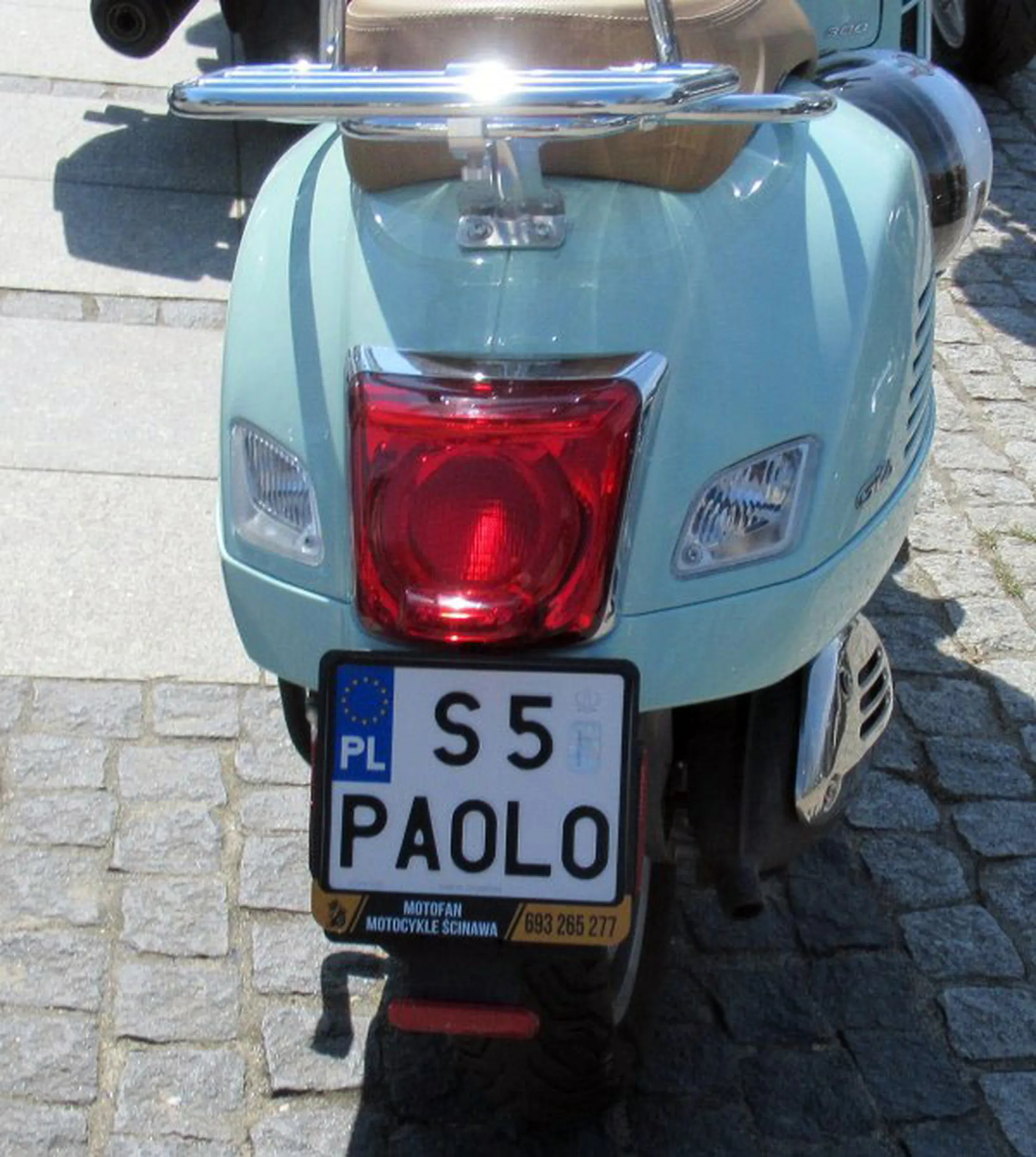 Fajny numer, blacha S5 PAOLO