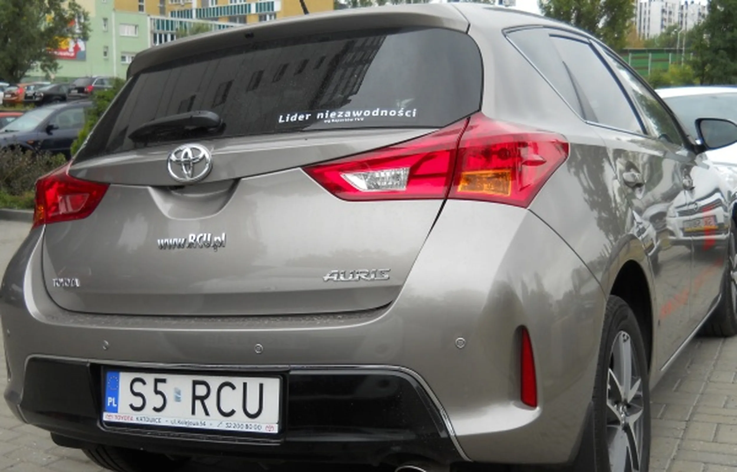 Fajny numer, blacha S5 RCU