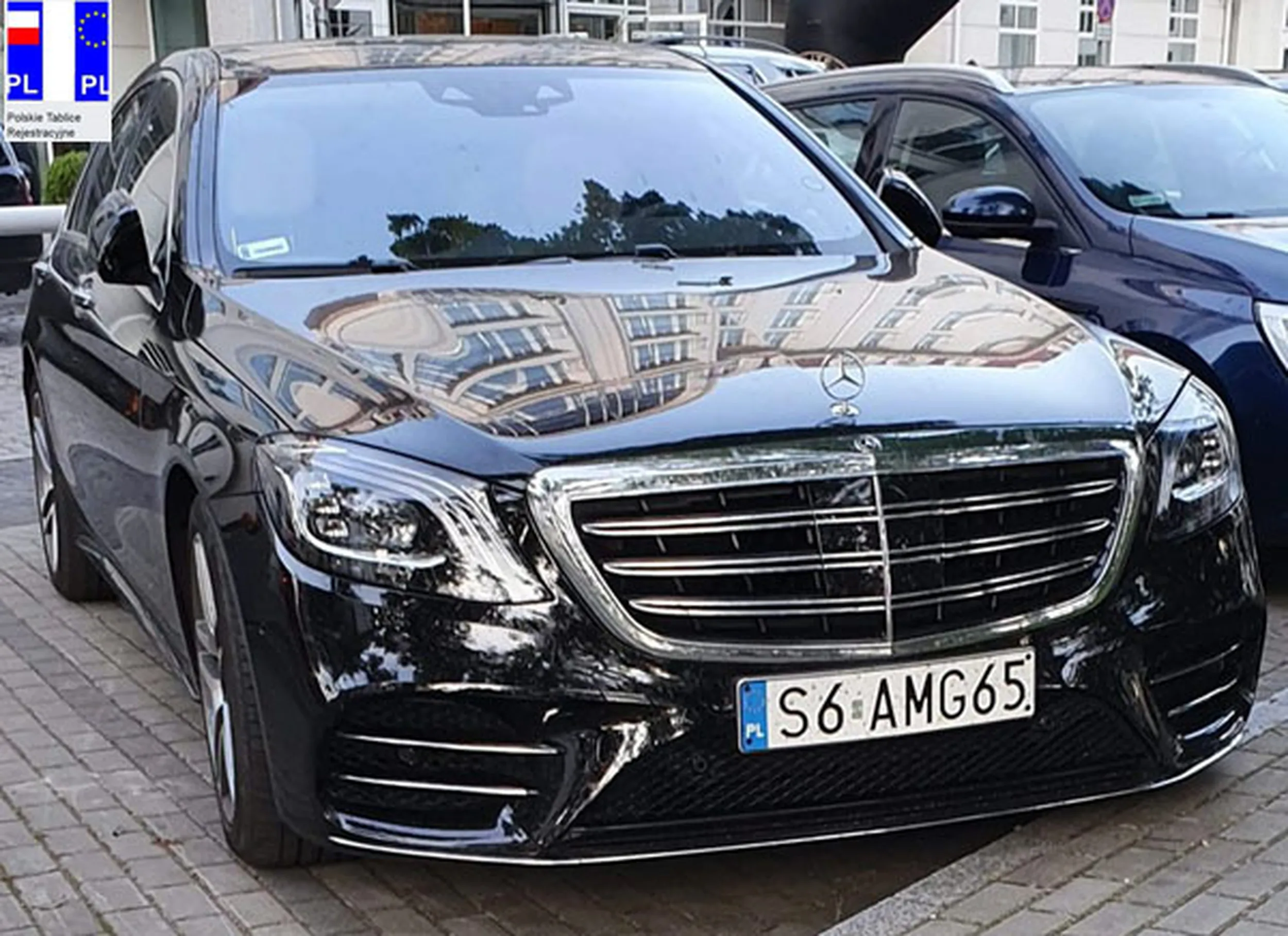 Fajny numer, blacha S6 AMG65
