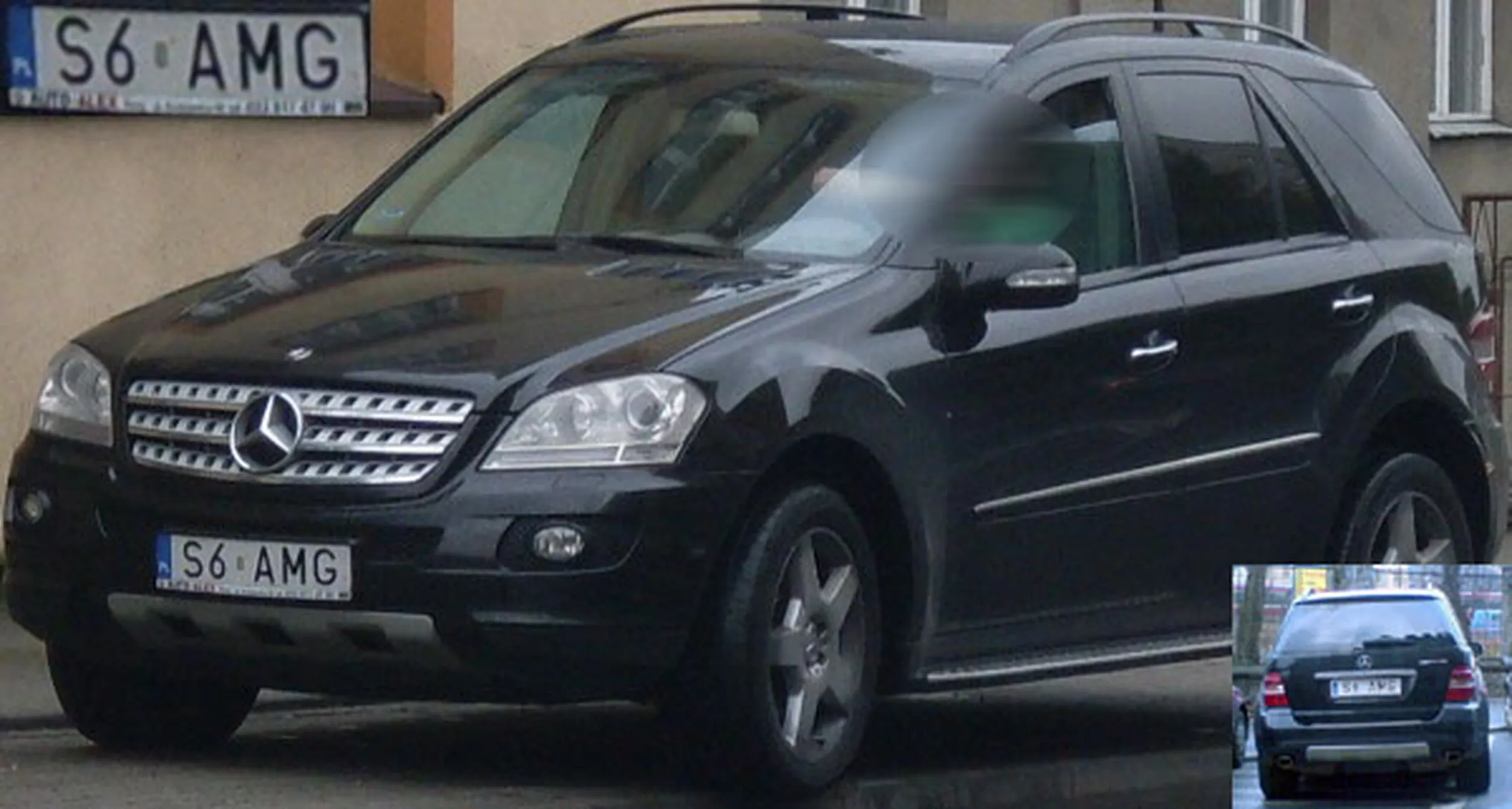 Fajny numer, blacha S6 AMG