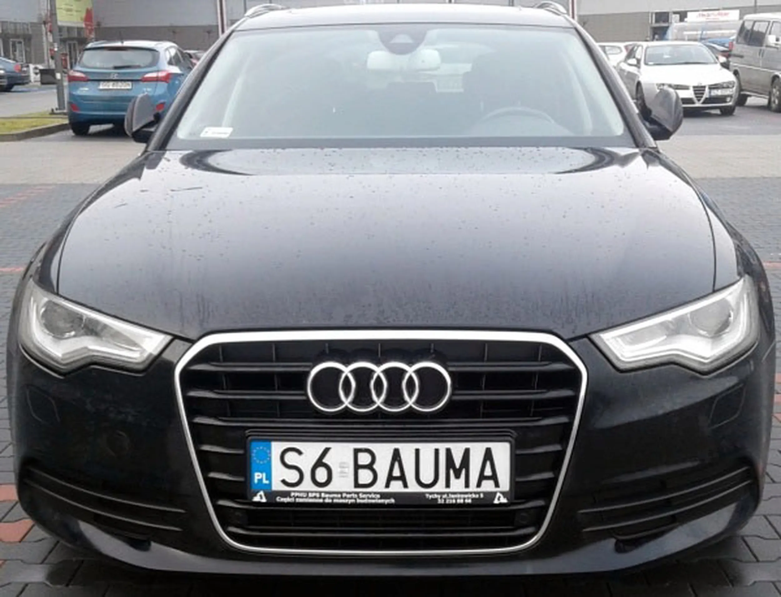 Fajny numer, blacha S6 BAUMA