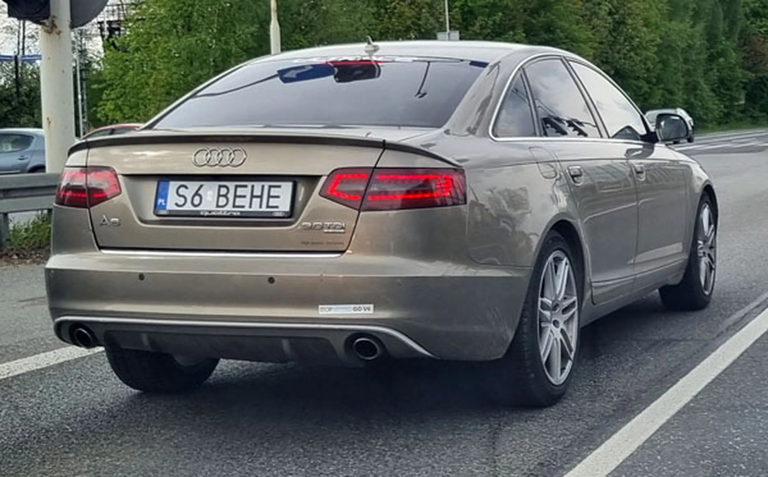 Fajny numer, blacha S6 BEHE