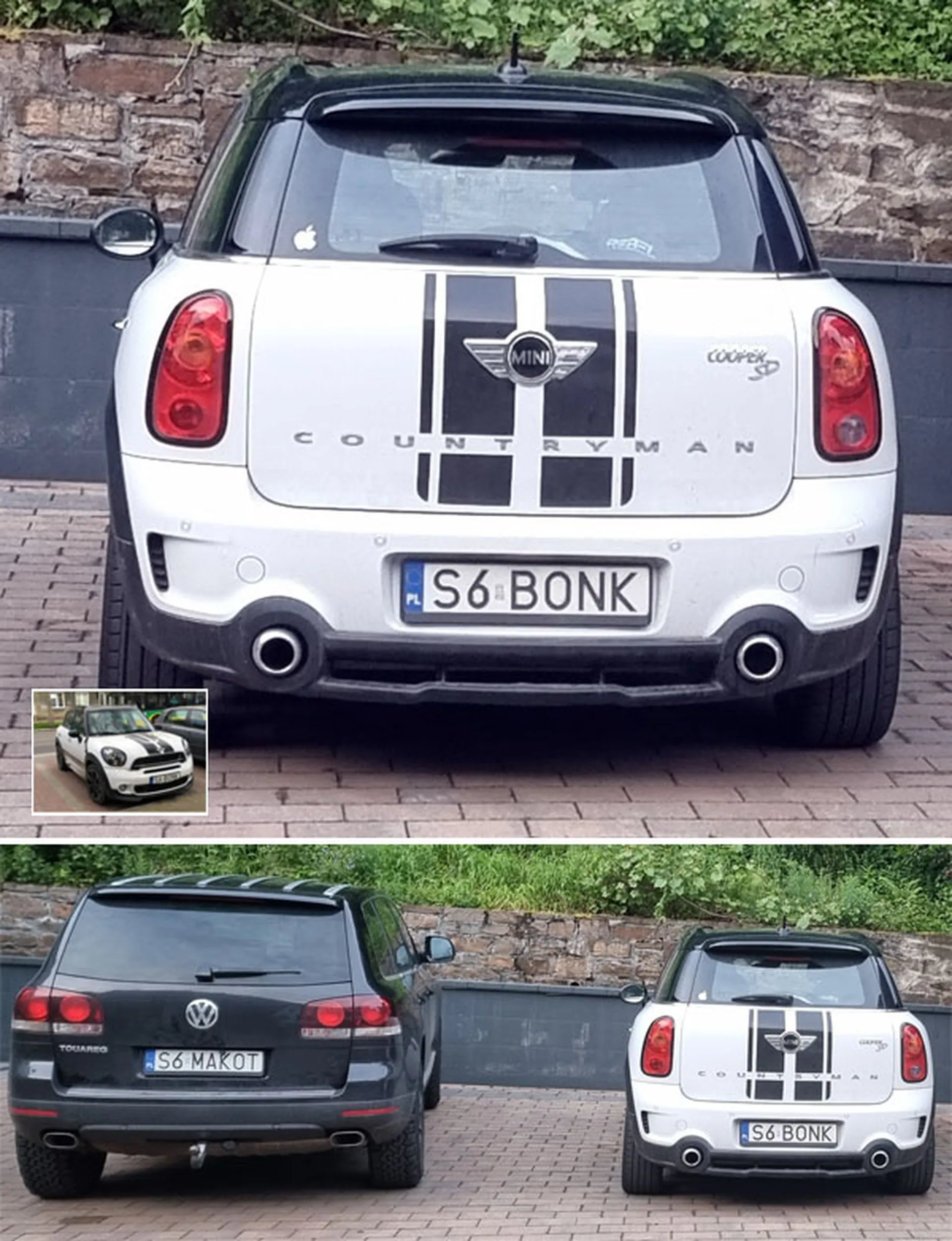 Fajny numer, blacha S6 BONK