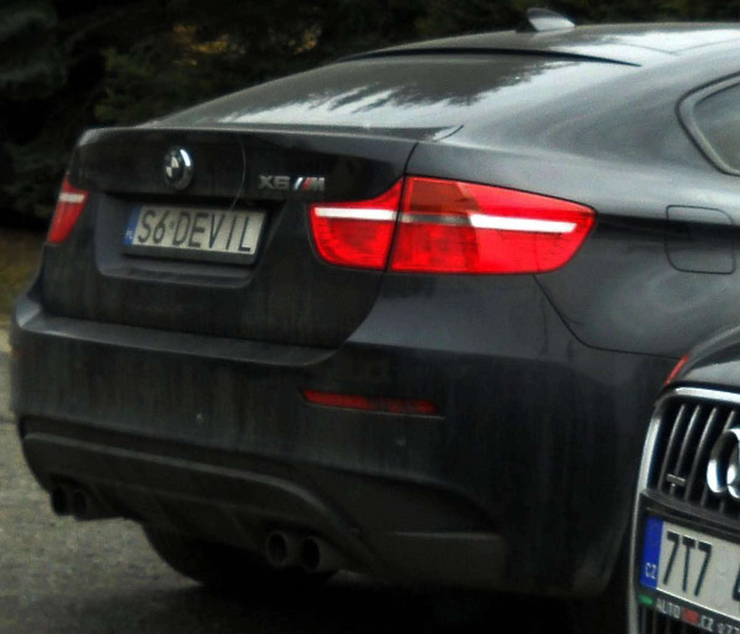 Fajny numer, blacha S6 DEVIL