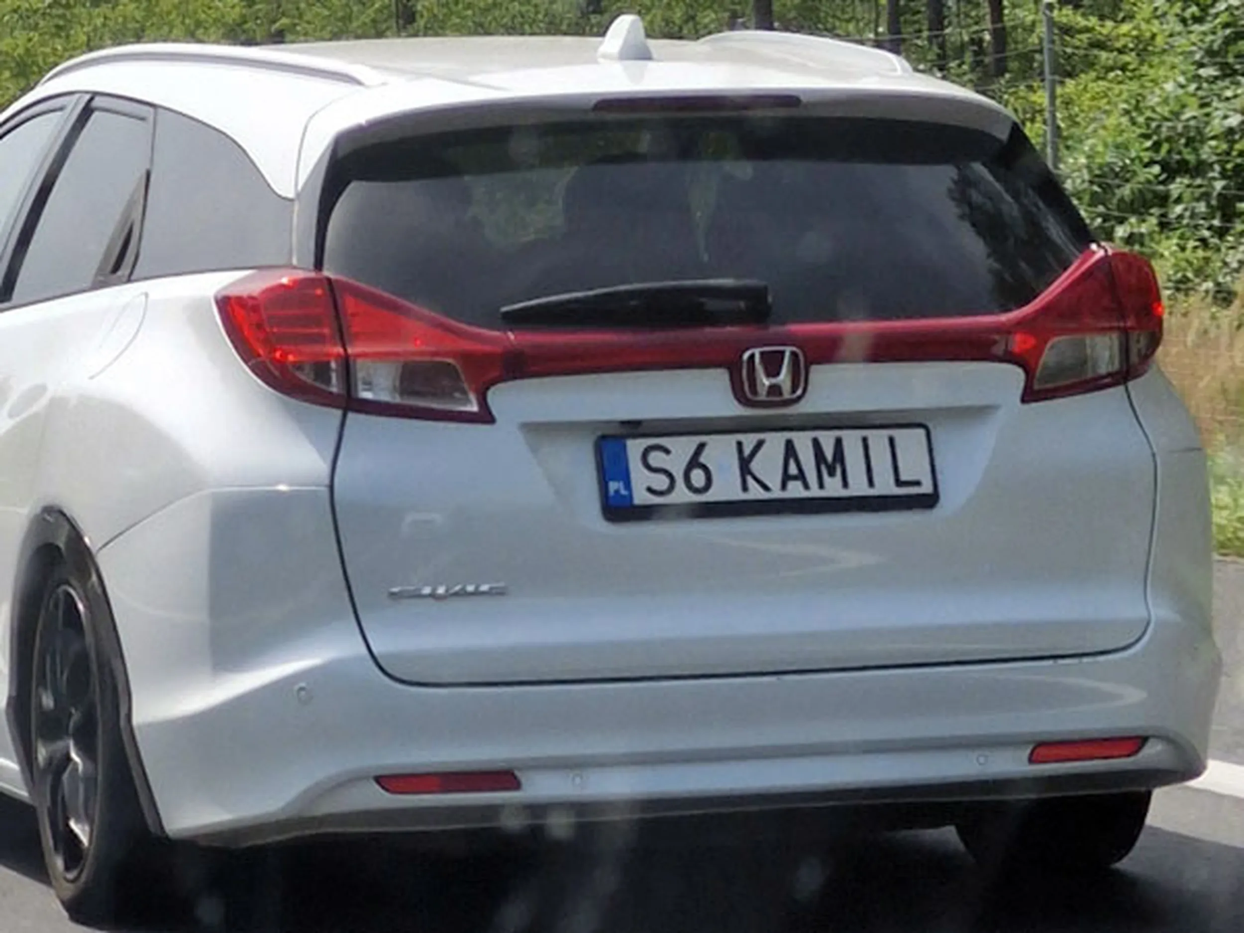 Fajny numer, blacha S6 KAMIL