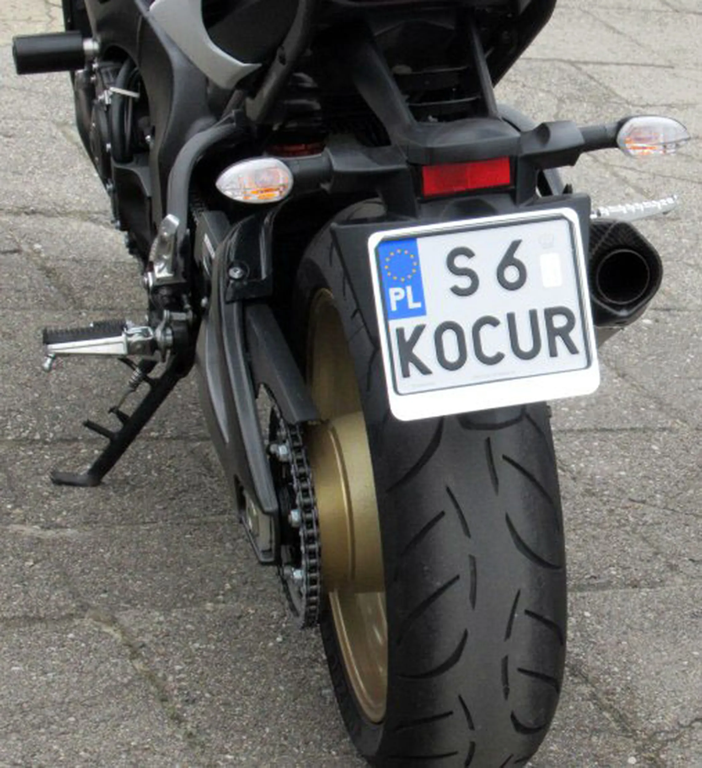 Fajny numer, blacha S6 KOCUR