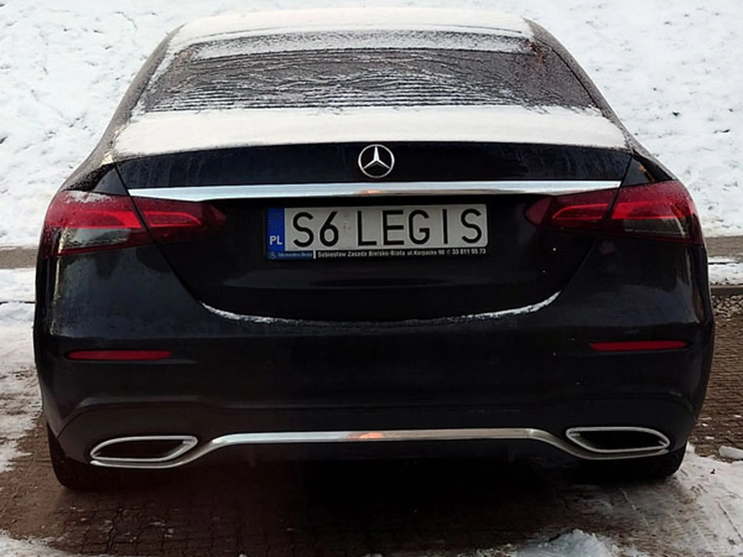 Fajny numer, blacha S6 LEGIS