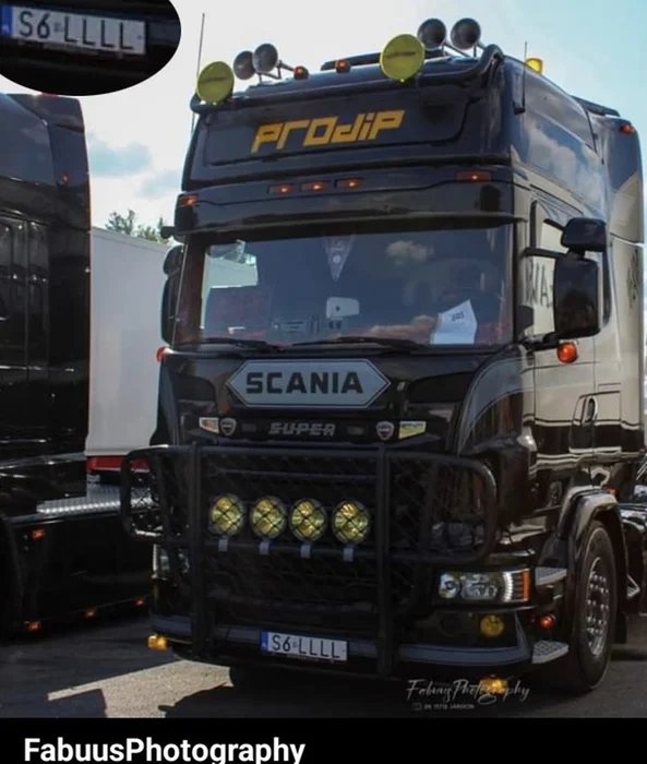 Fajny numer, blacha S6 LLLL